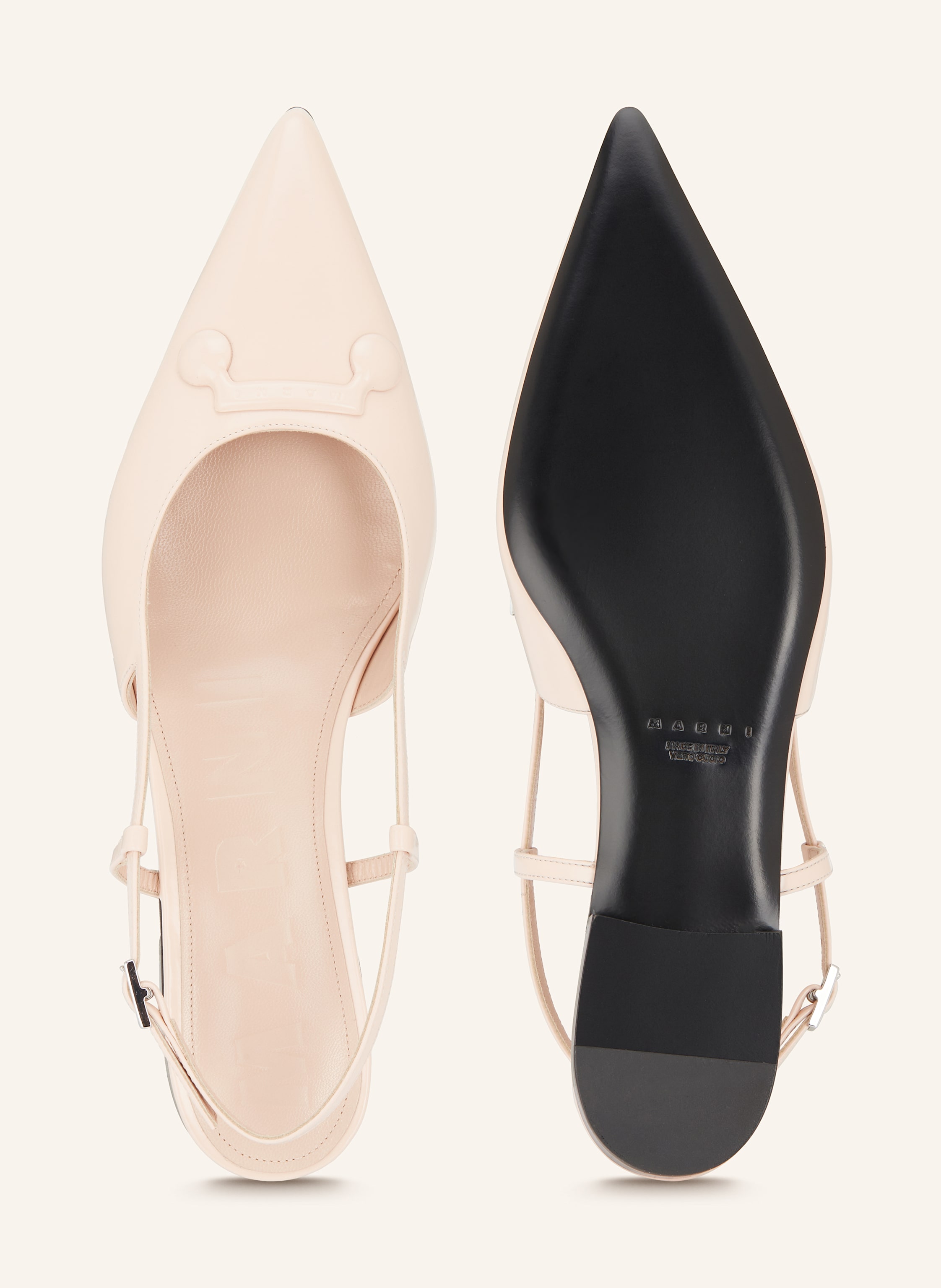 Thumbnail - Marni Slingpumps rosa