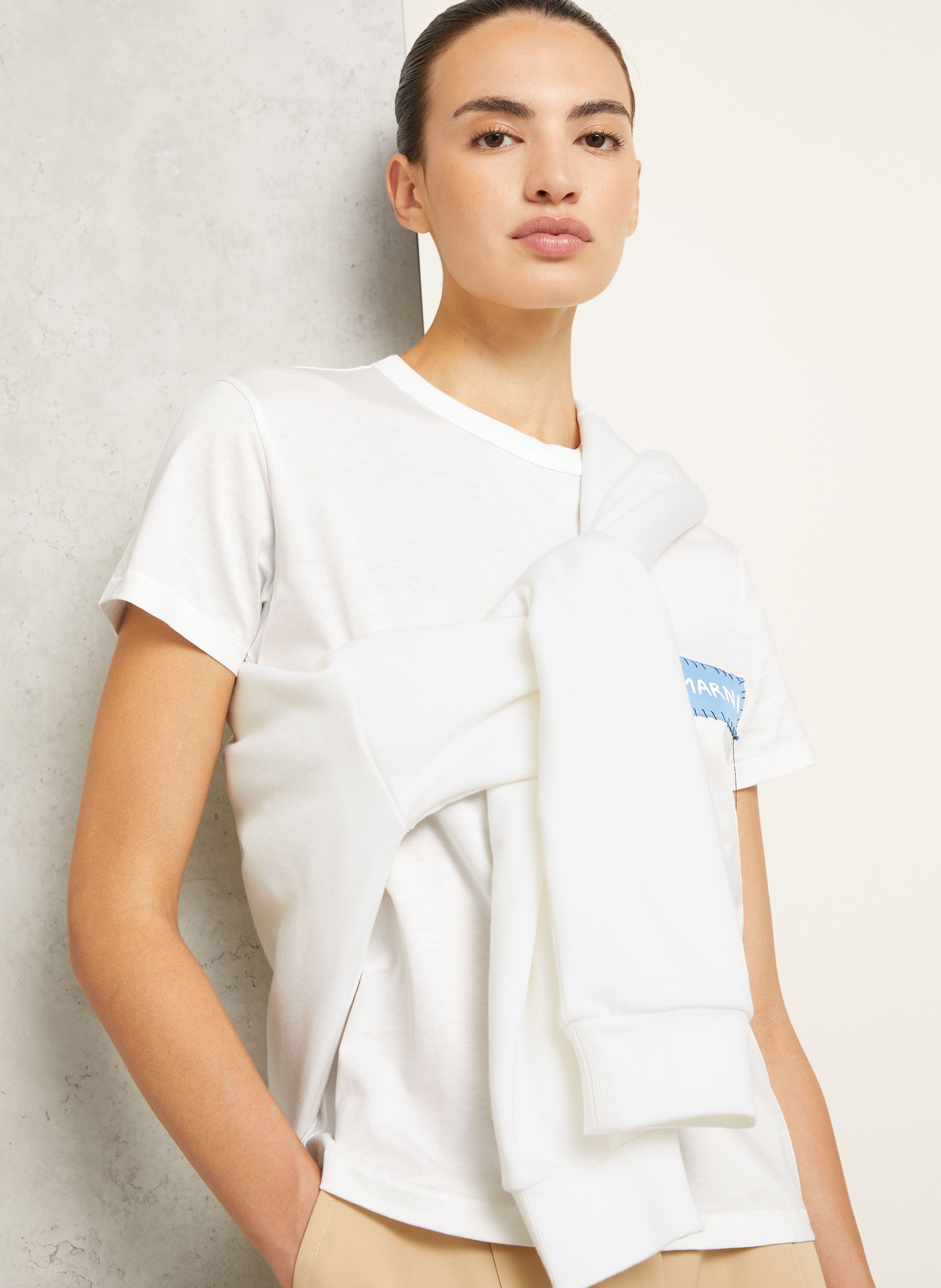 Thumbnail - Marni T-Shirt weiss