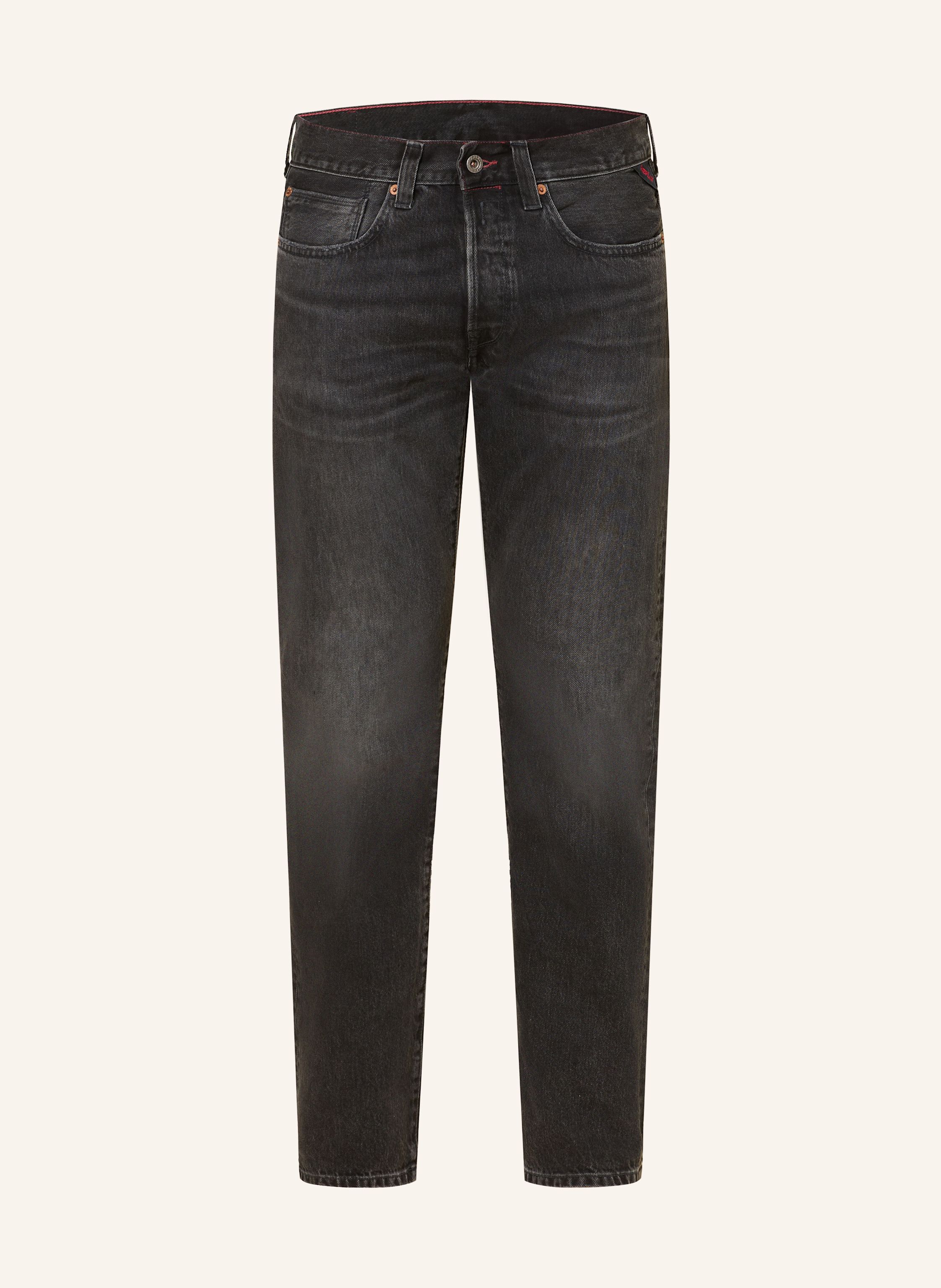 Replay Jeans Deryck Regular Fit grau