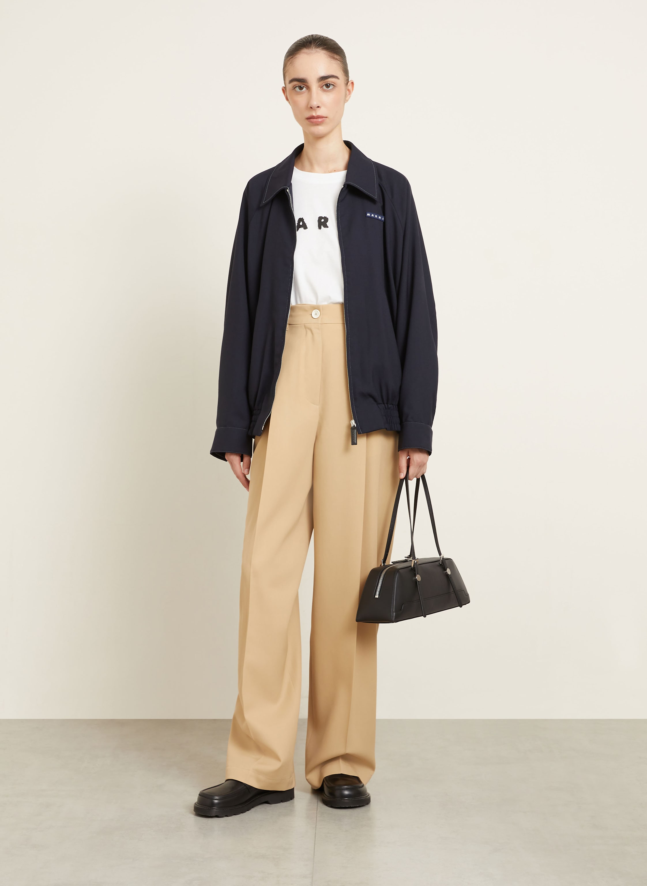 Thumbnail - Marni Schultertasche schwarz