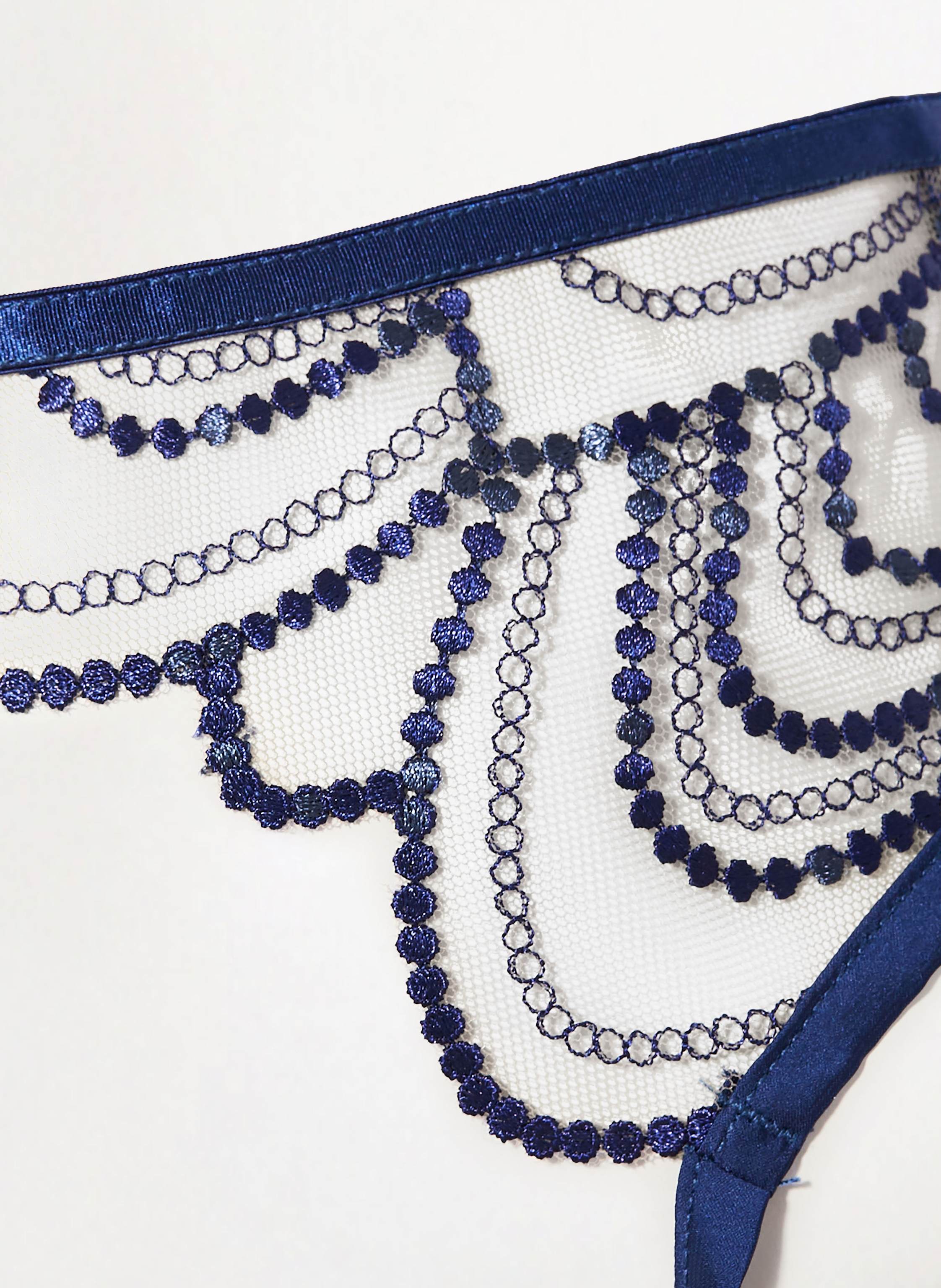 Thumbnail - Bluebella Strumpfhalter Soraya blau