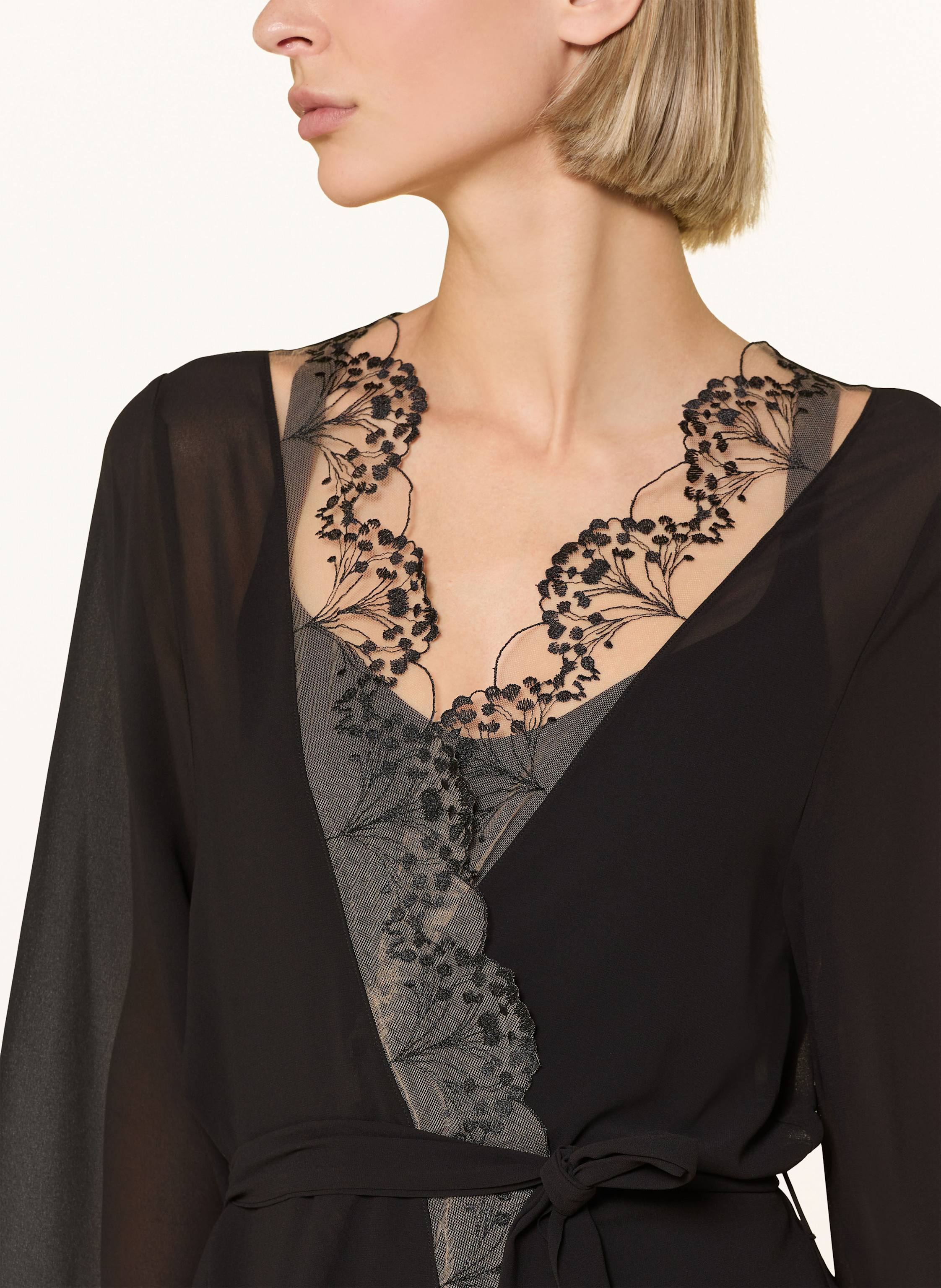 Thumbnail - Bluebella Damen-Kimono Marisa schwarz