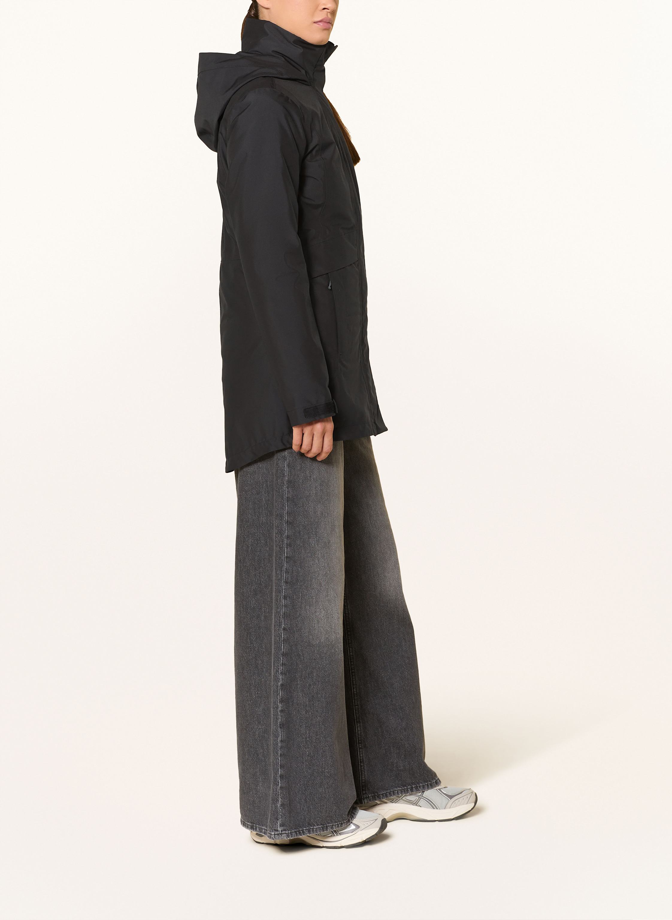 Thumbnail - Vaude 2-In-1-Jacke Idriz schwarz