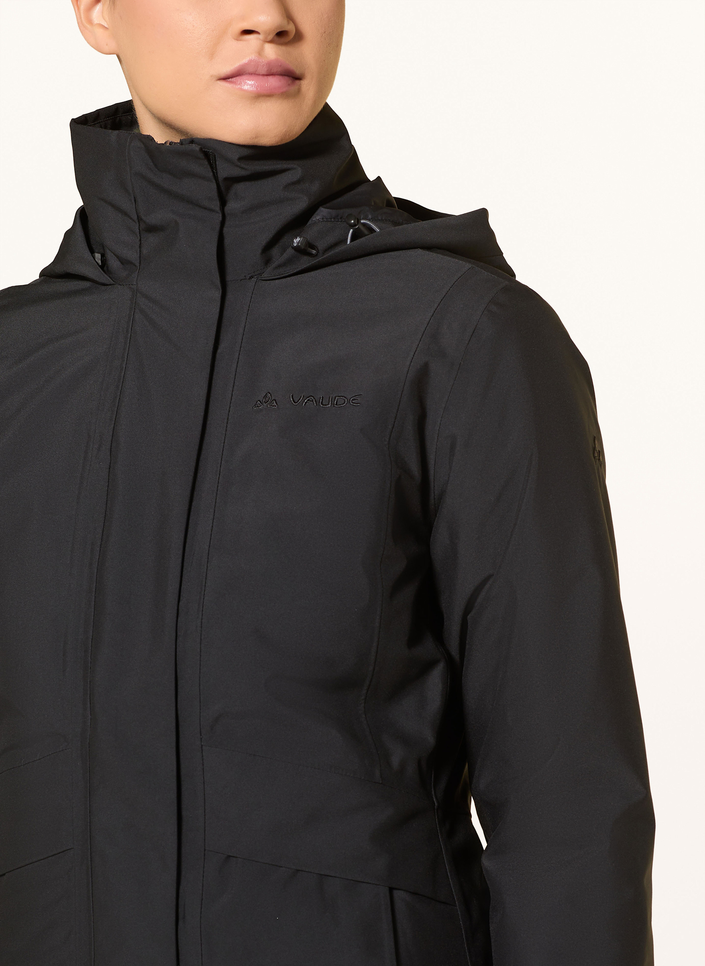 Thumbnail - Vaude 2-In-1-Jacke Idriz schwarz