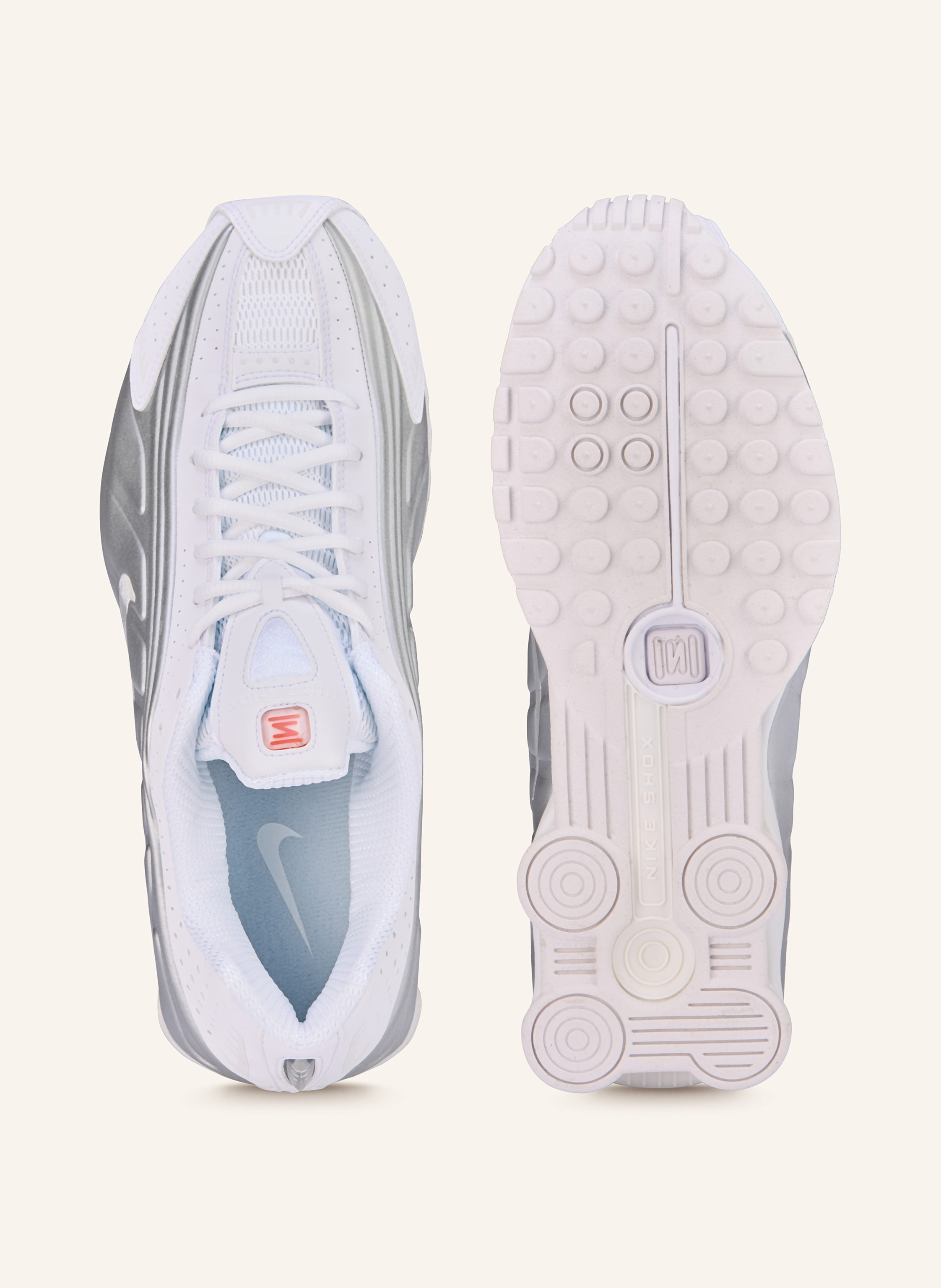 Thumbnail - Nike Sneaker Shox r4 weiss