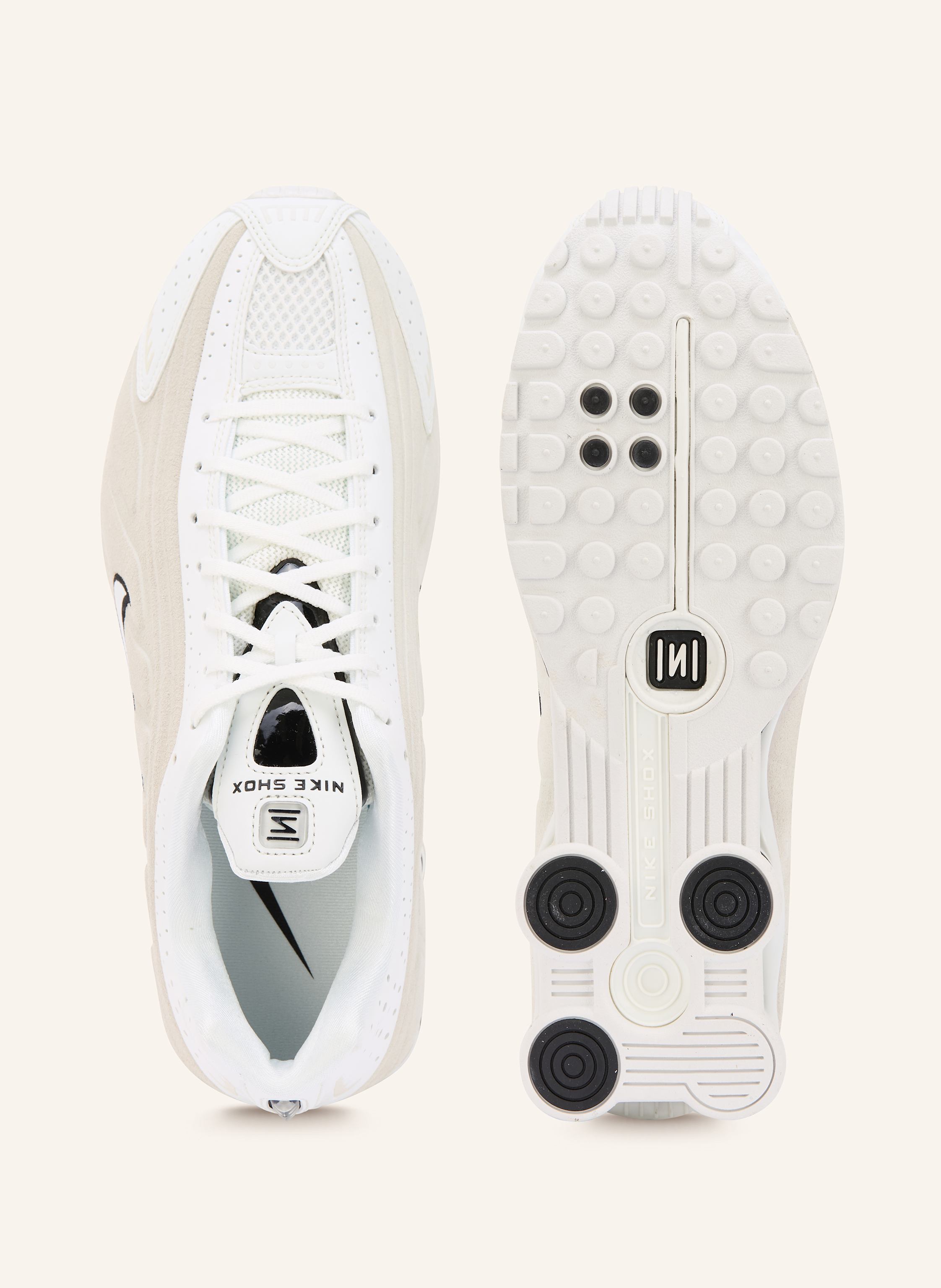 Thumbnail - Nike Sneaker Shox r4 beige