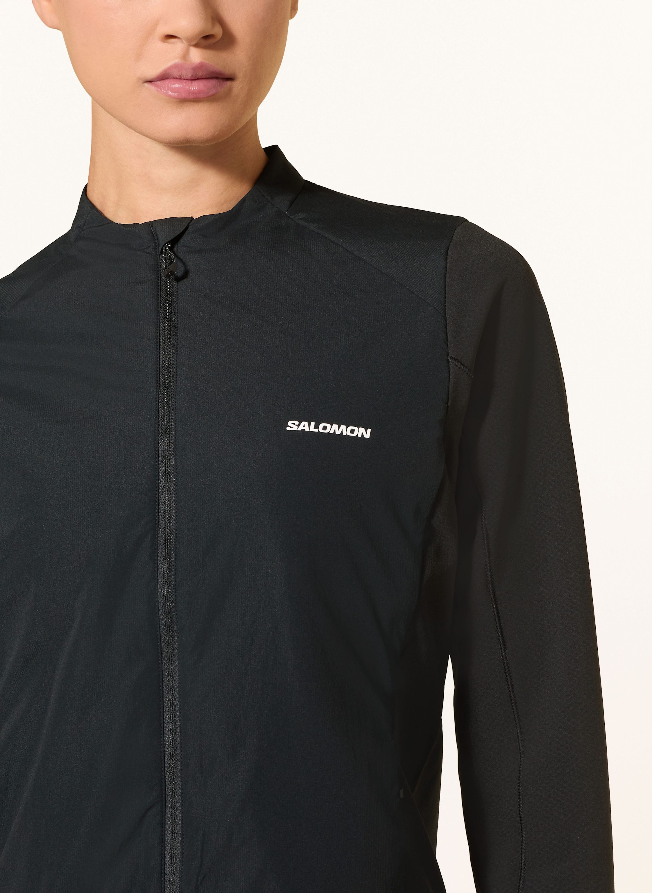 Thumbnail - Salomon Hybrid-Laufjacke Mountain Flex schwarz
