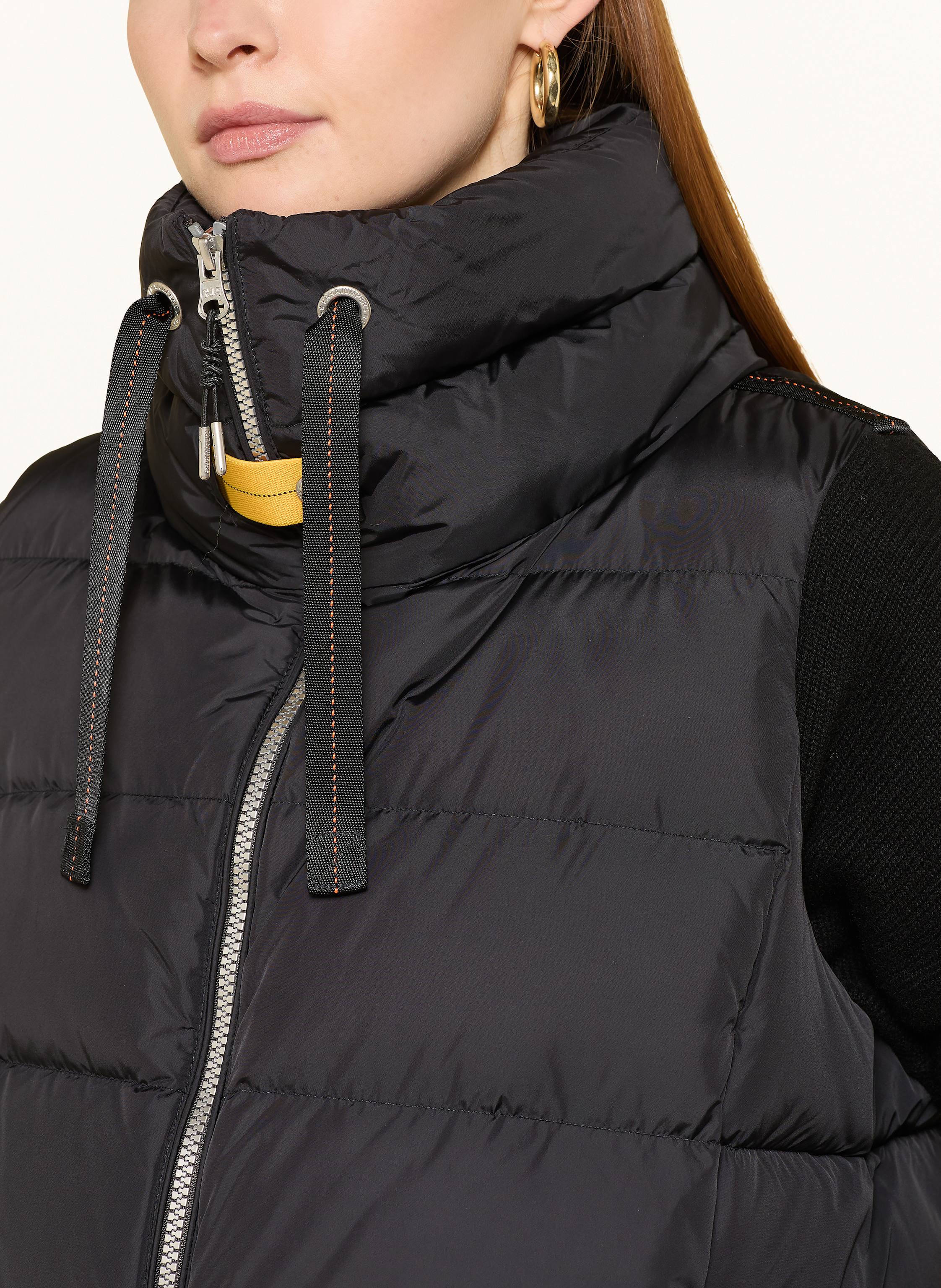 Thumbnail - Parajumpers Daunenweste Nolone schwarz