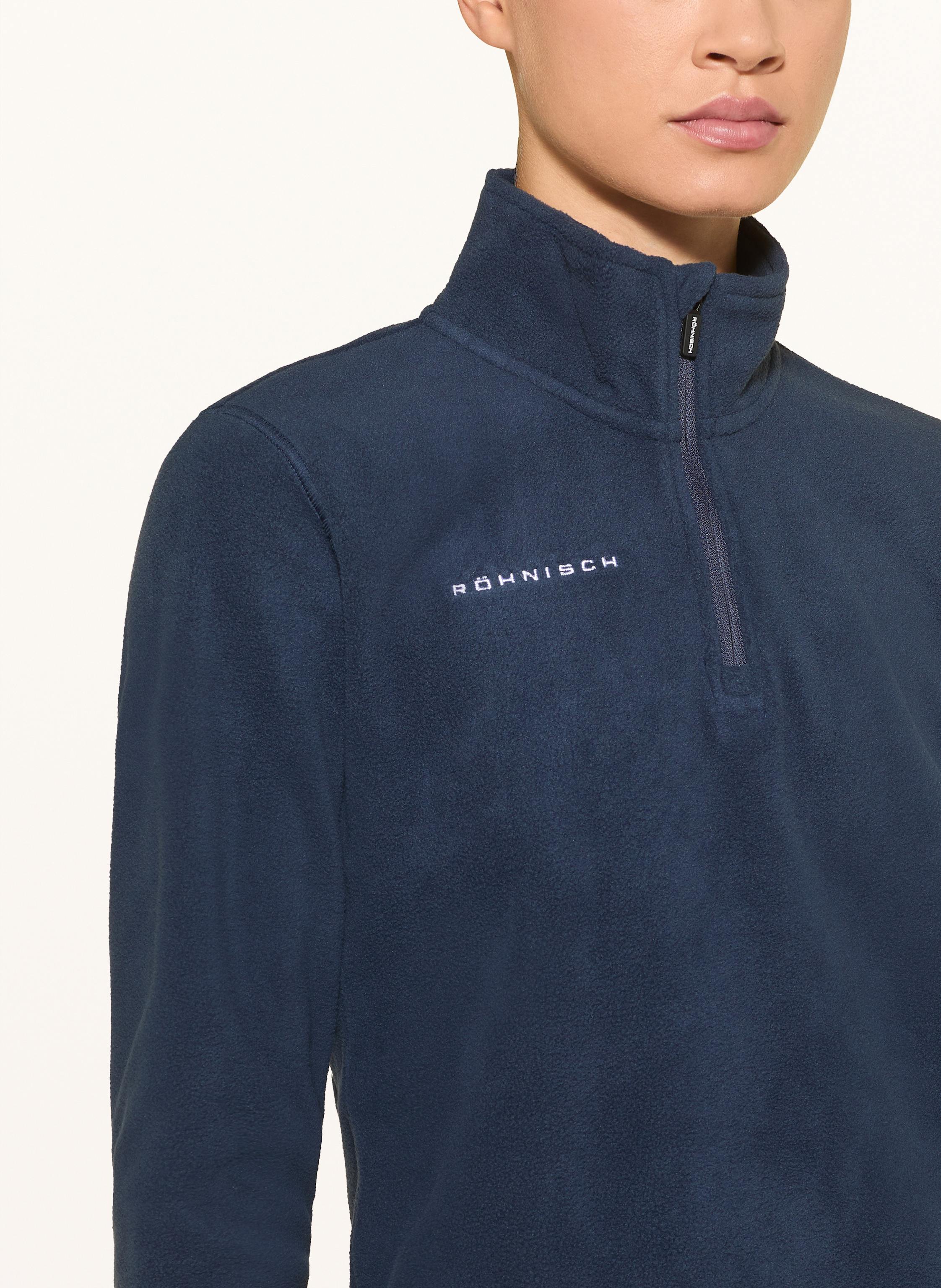 Thumbnail - Röhnisch Fleece-Troyer Polar blau