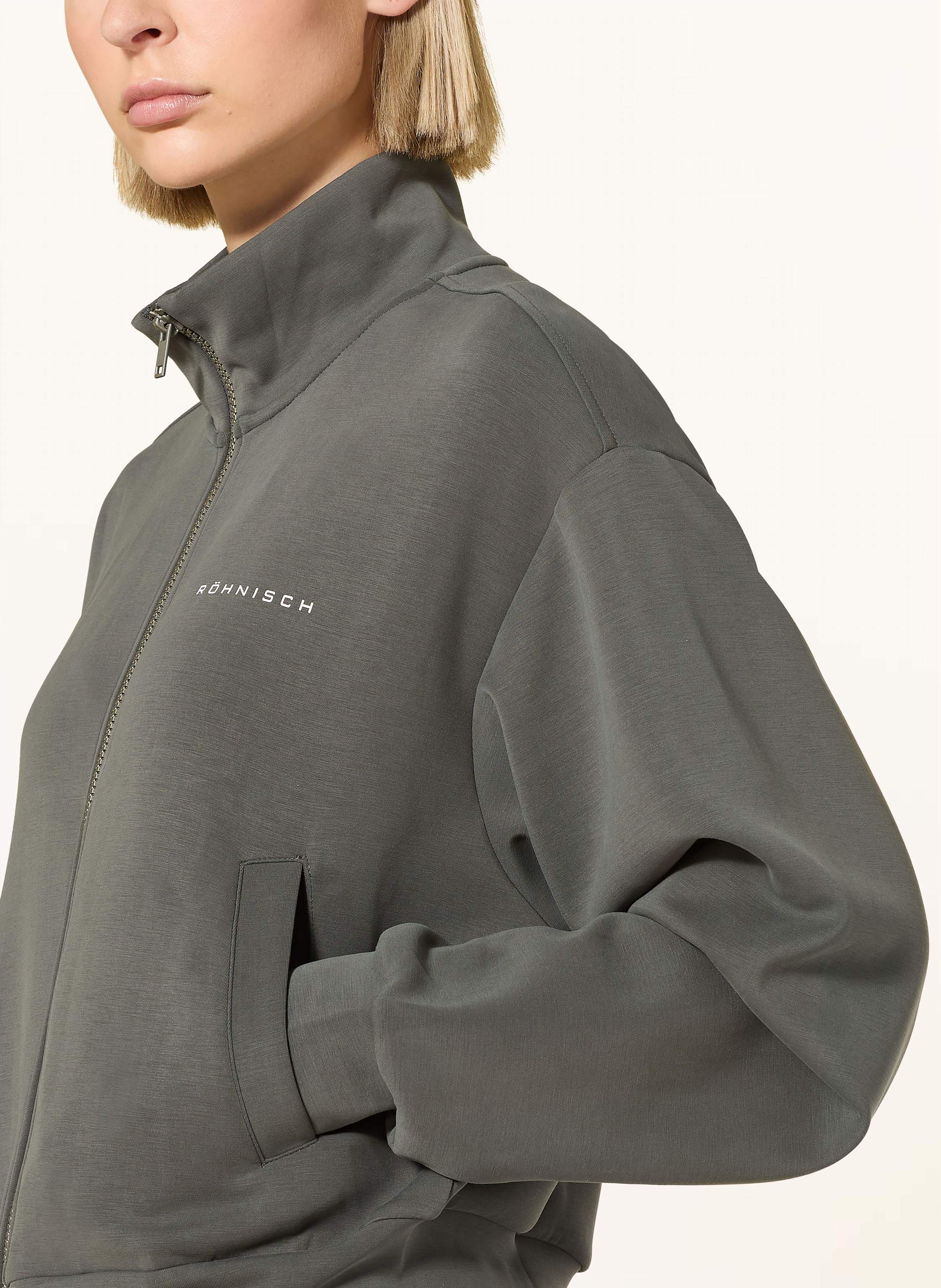 Thumbnail - Röhnisch Sweatjacke silber