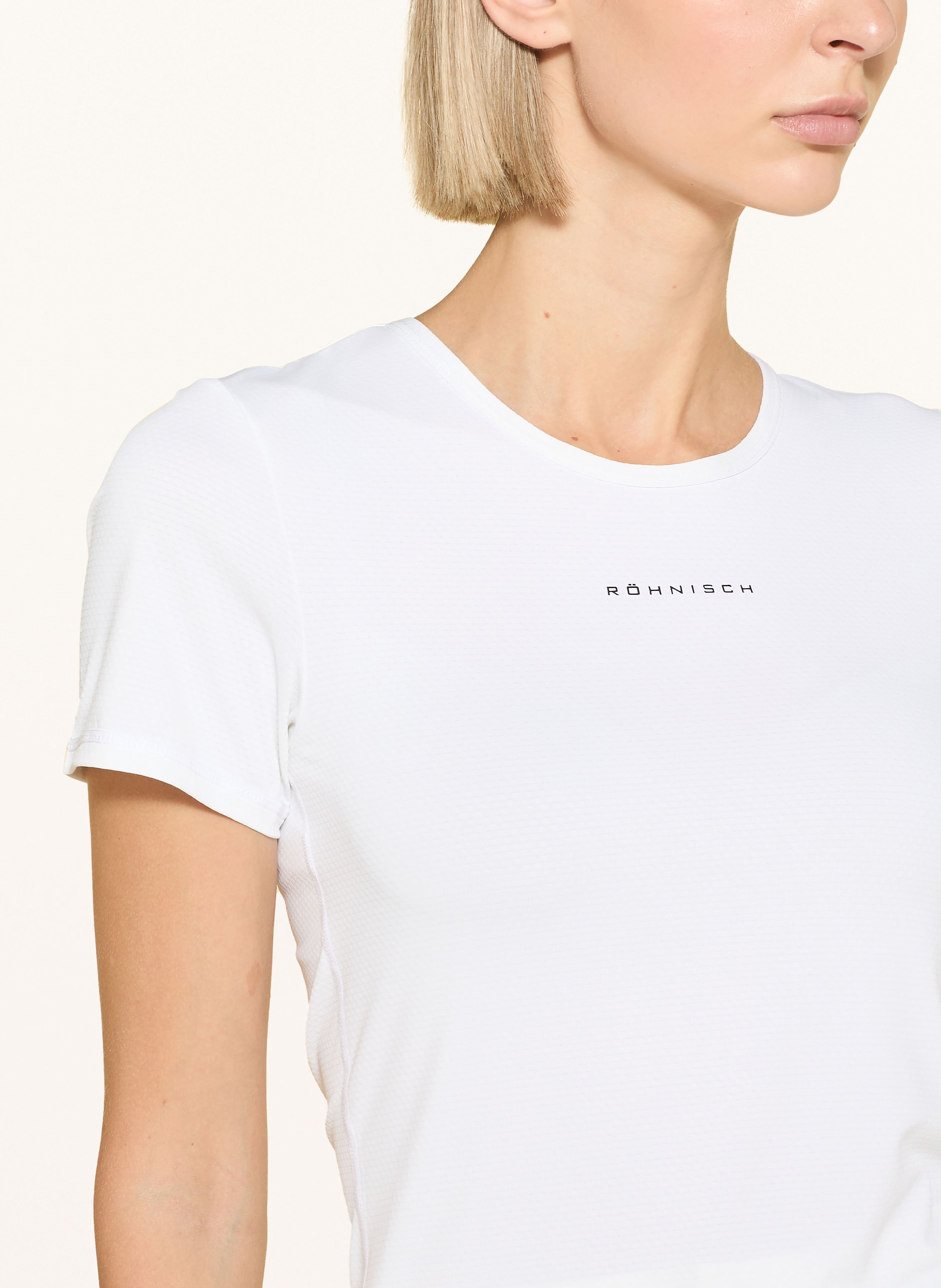 Thumbnail - Röhnisch T-Shirt Jacquard Ss weiss