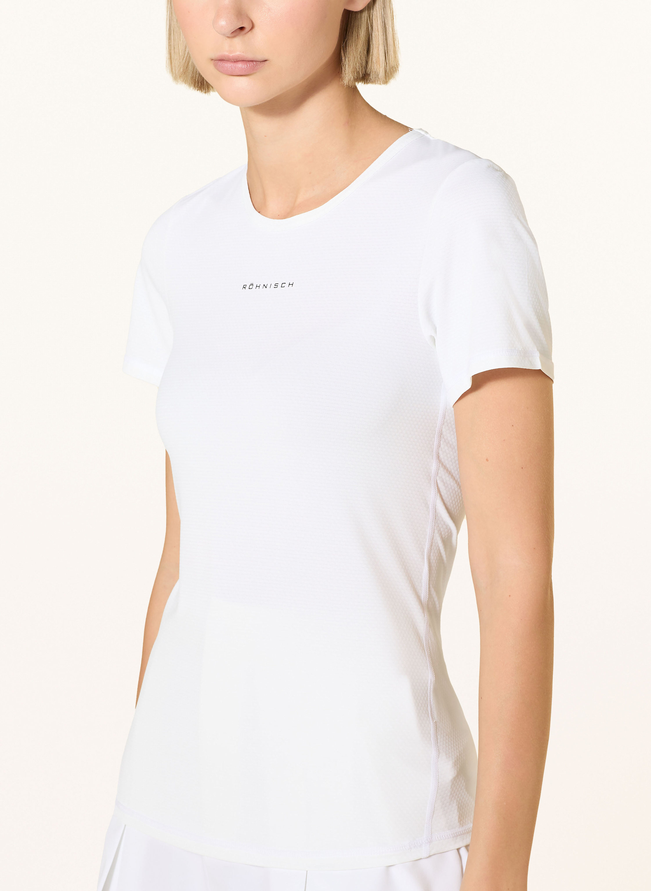 Thumbnail - Röhnisch T-Shirt Jacquard Ss weiss