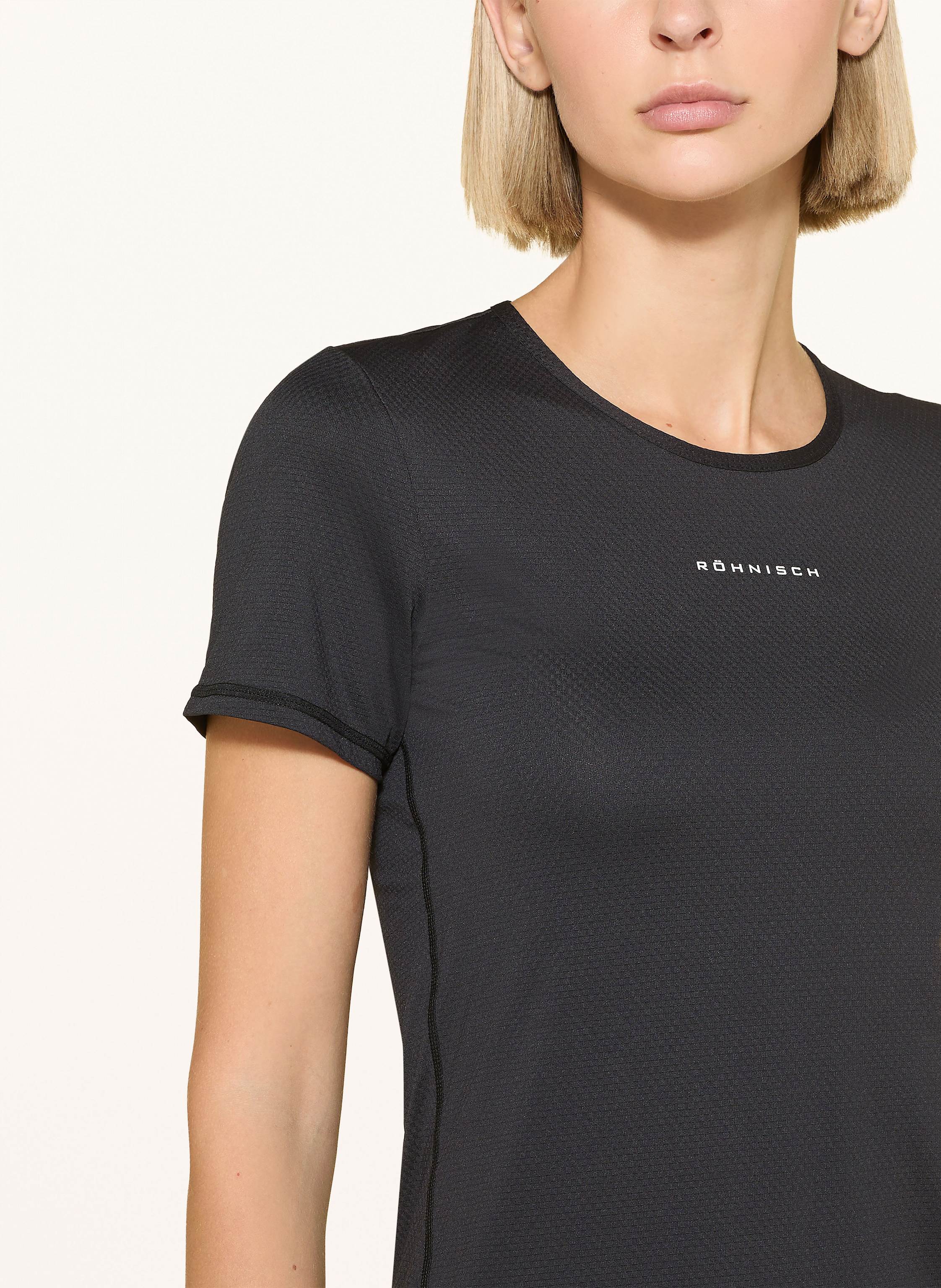 Thumbnail - Röhnisch T-Shirt Jacquard Ss schwarz