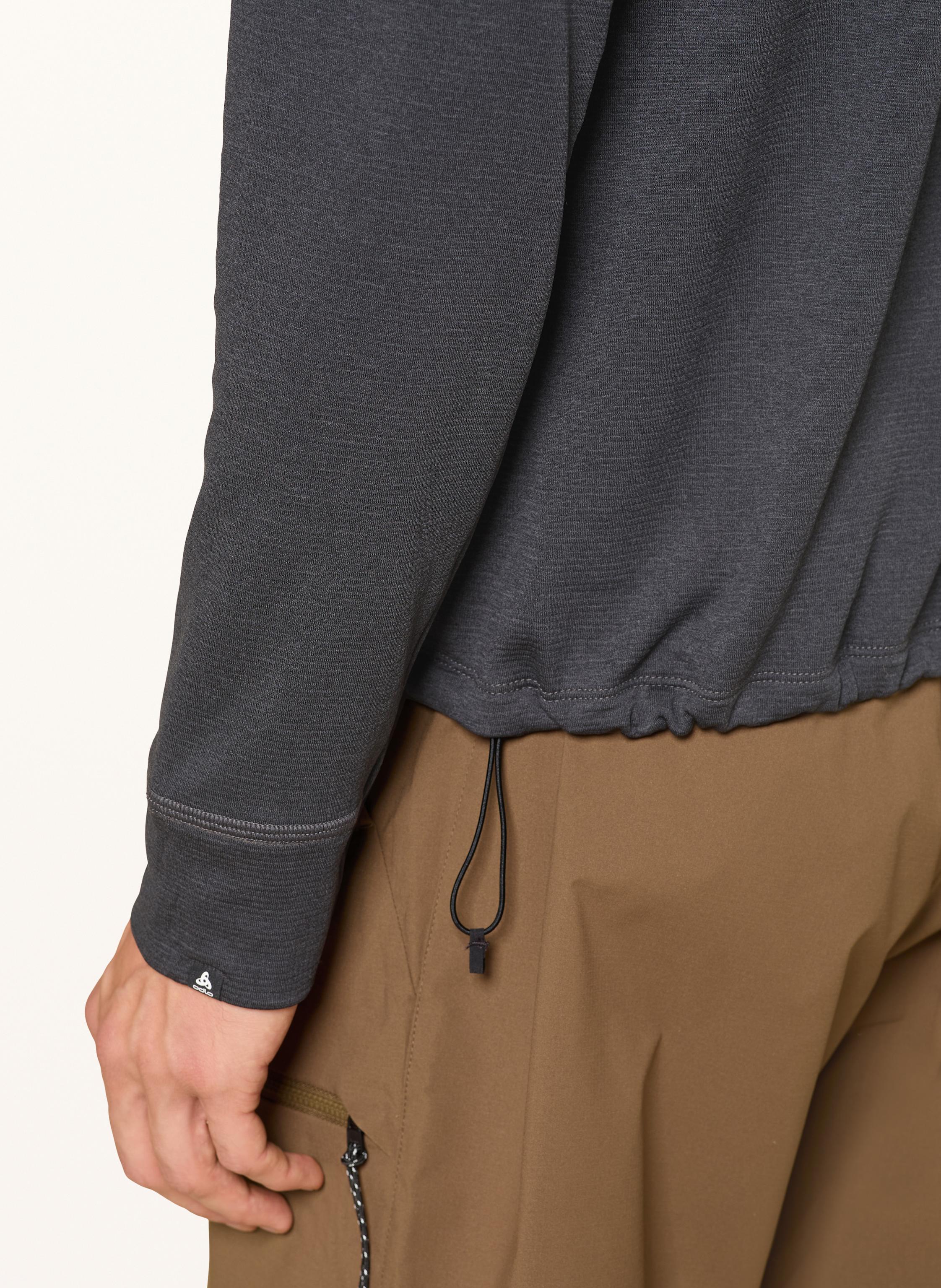 Thumbnail - Odlo Midlayer Grid Fleece schwarz