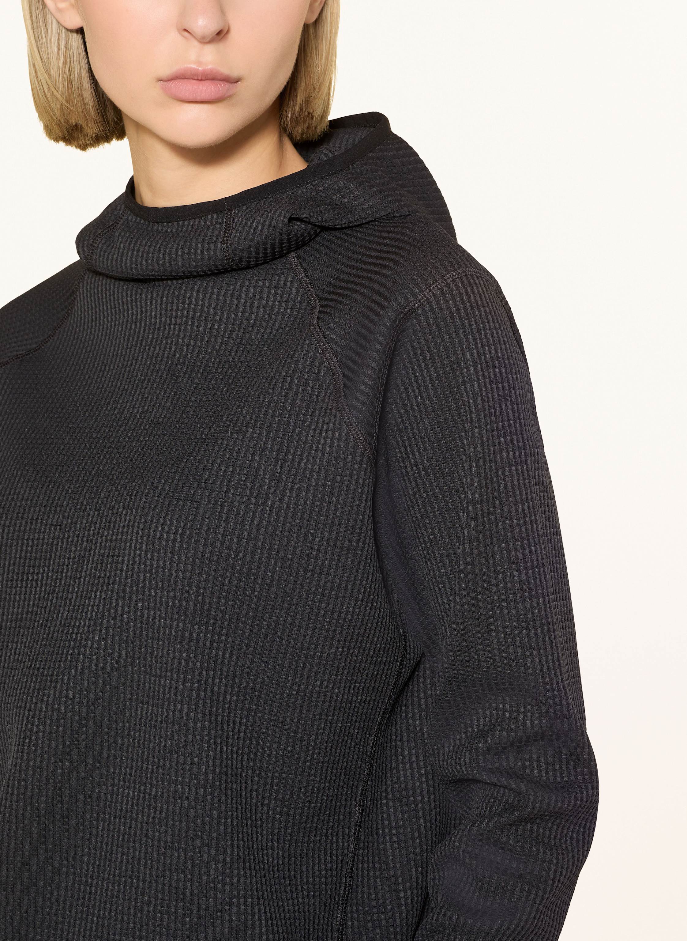 Thumbnail - Odlo Funktionshoodie Cubic schwarz