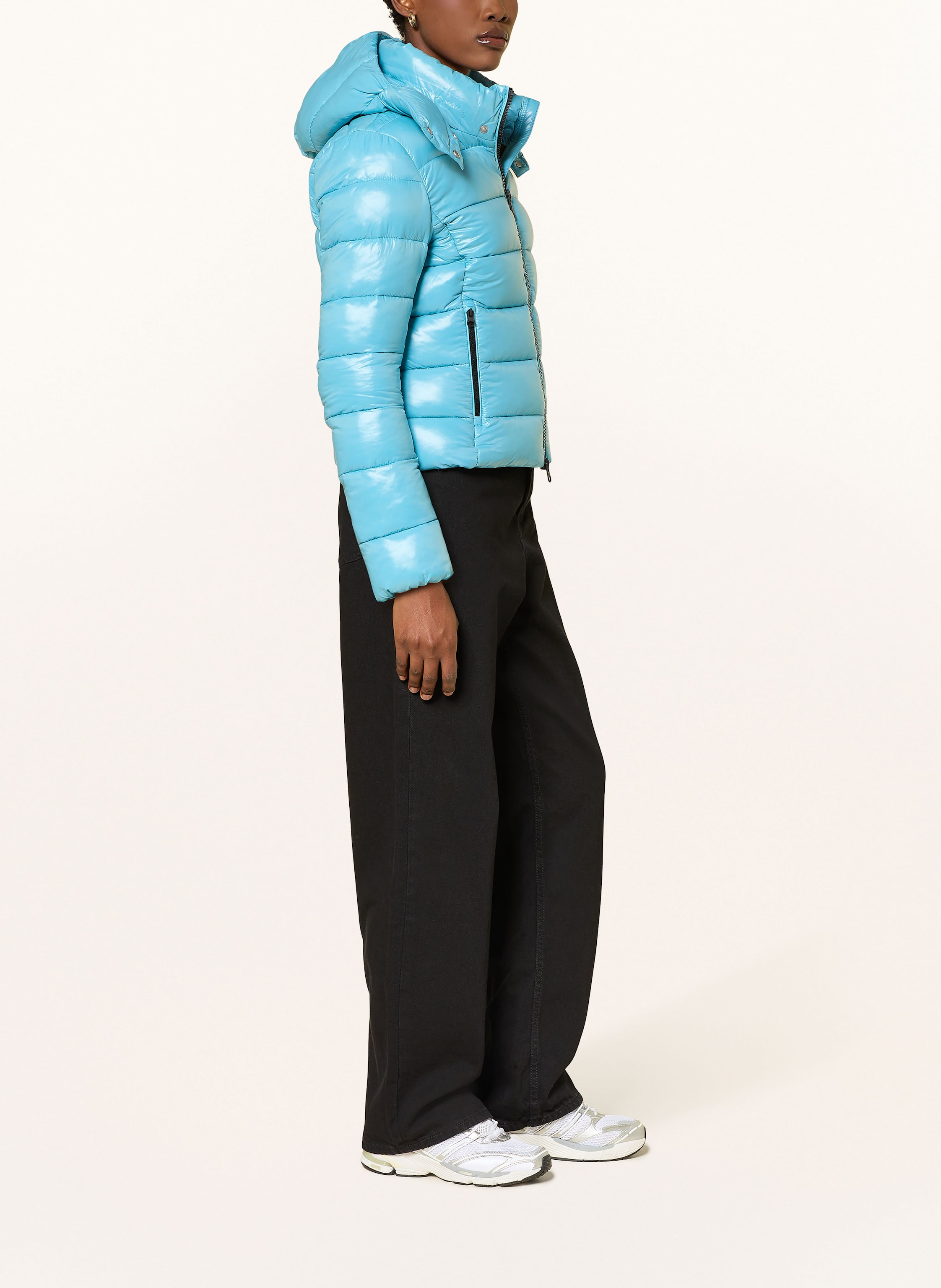 Thumbnail - Save The Duck Steppjacke Cosmary Mit Abnehmbarer Kapuze blau