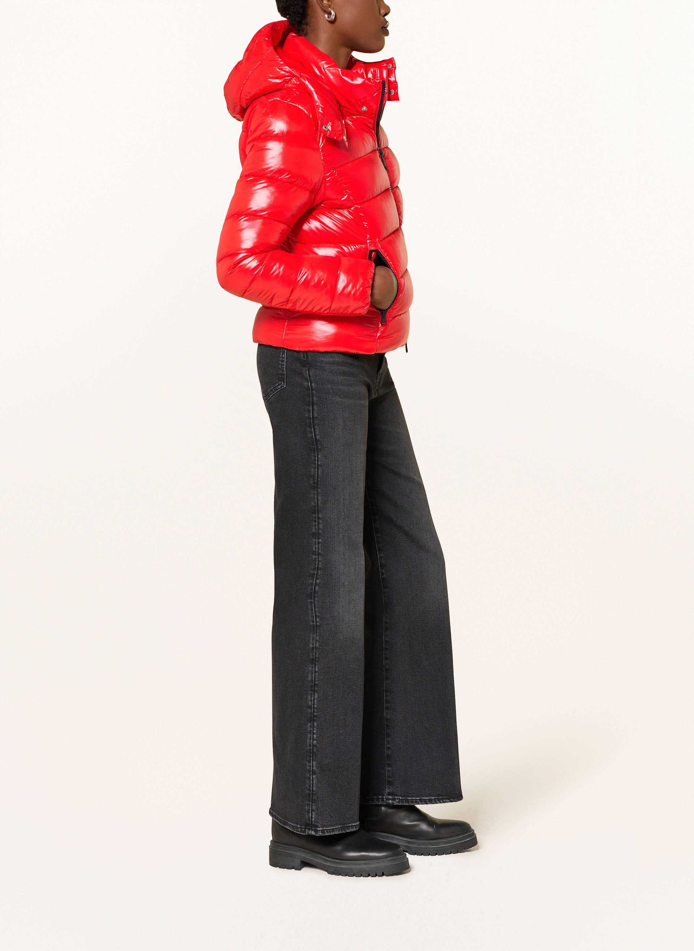 Thumbnail - Save The Duck Steppjacke Cosmary Mit Abnehmbarer Kapuze rot