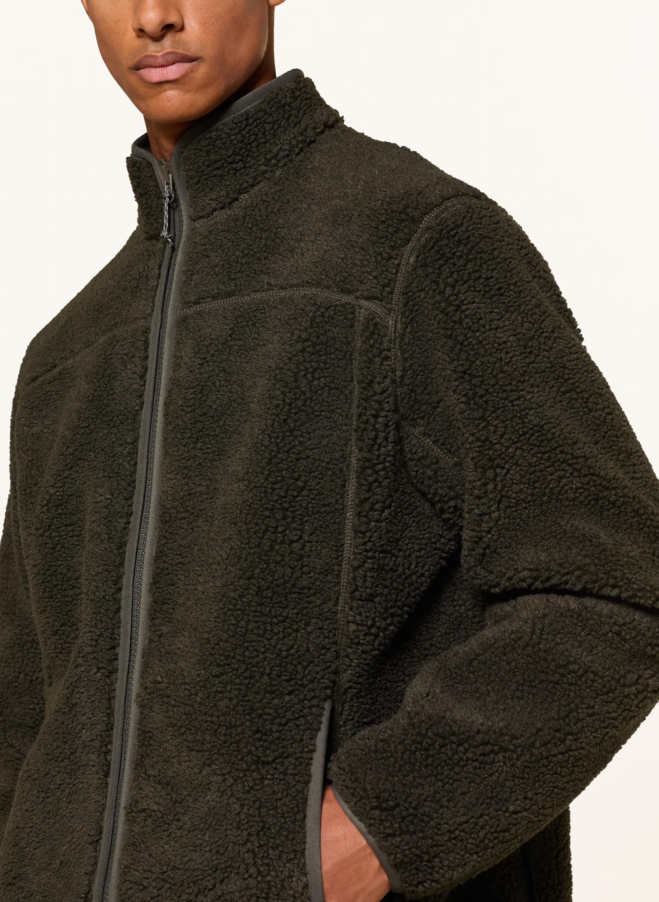 Thumbnail - Peak Performance Teddyfell-Jacke Solid Pile gruen