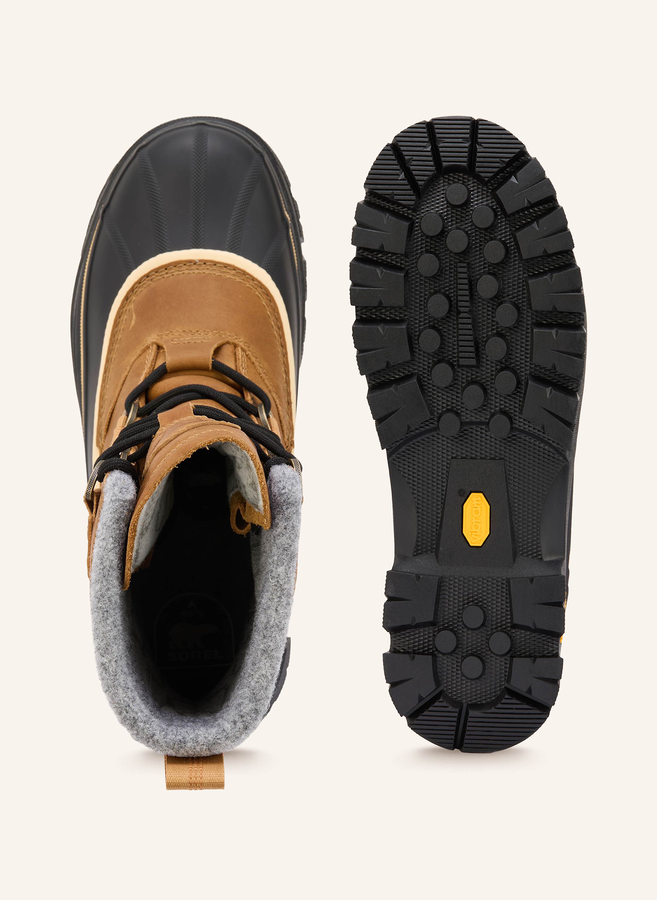 Thumbnail - Sorel Schnürboots Caribou Horizon Gtx braun