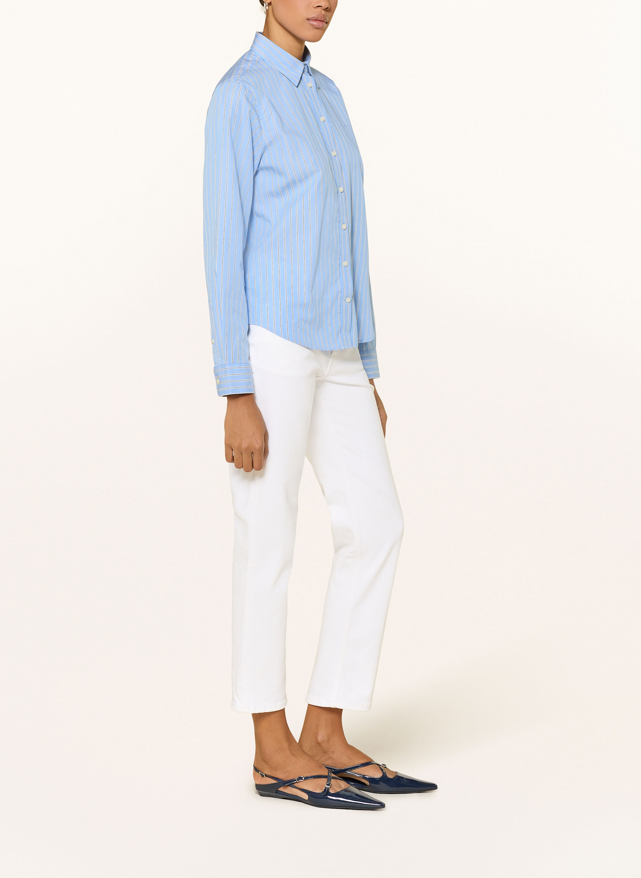 Thumbnail - Gant Straight Jeans Cropped Straight weiss