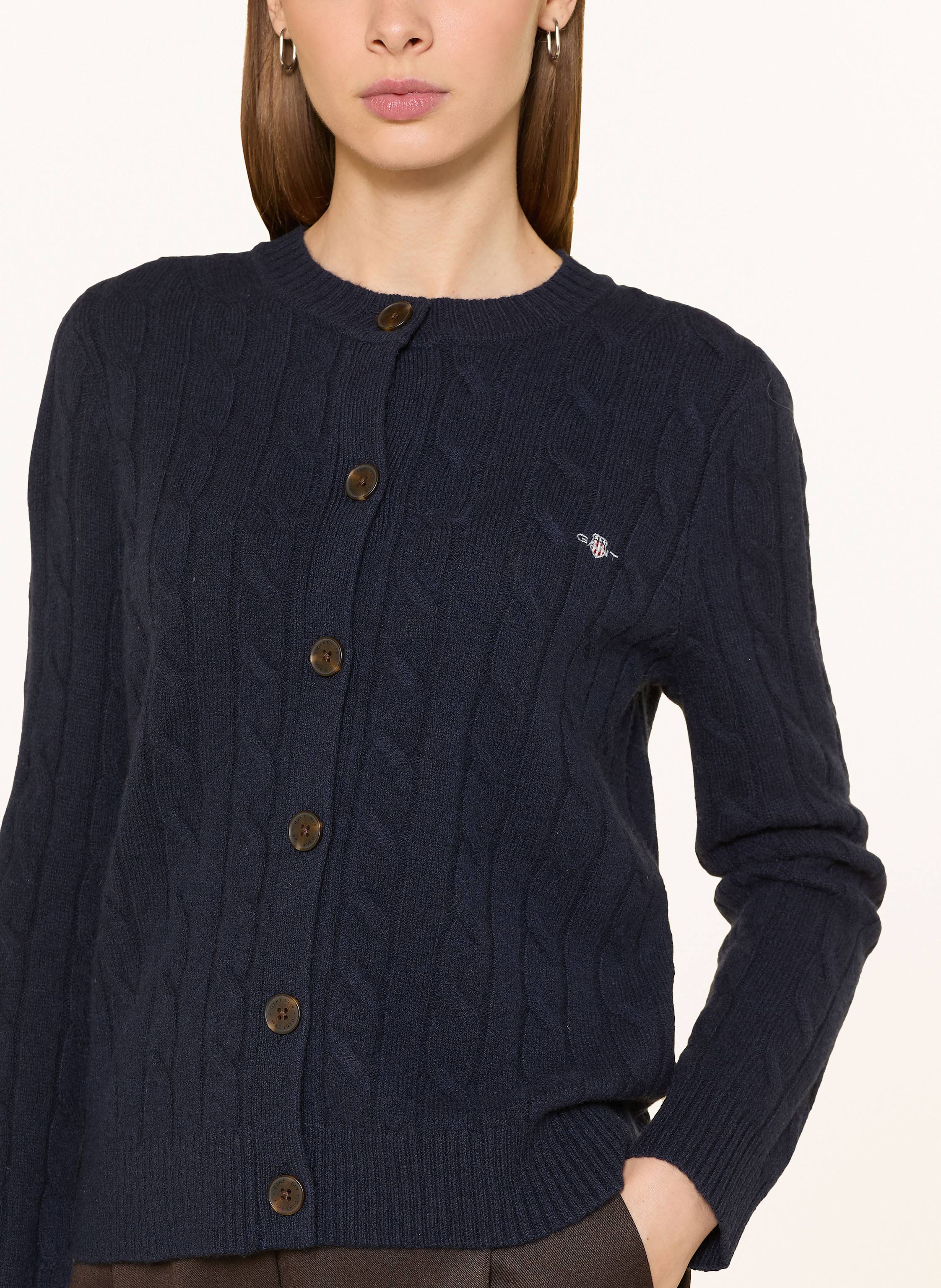 Thumbnail - Gant Strickjacke blau