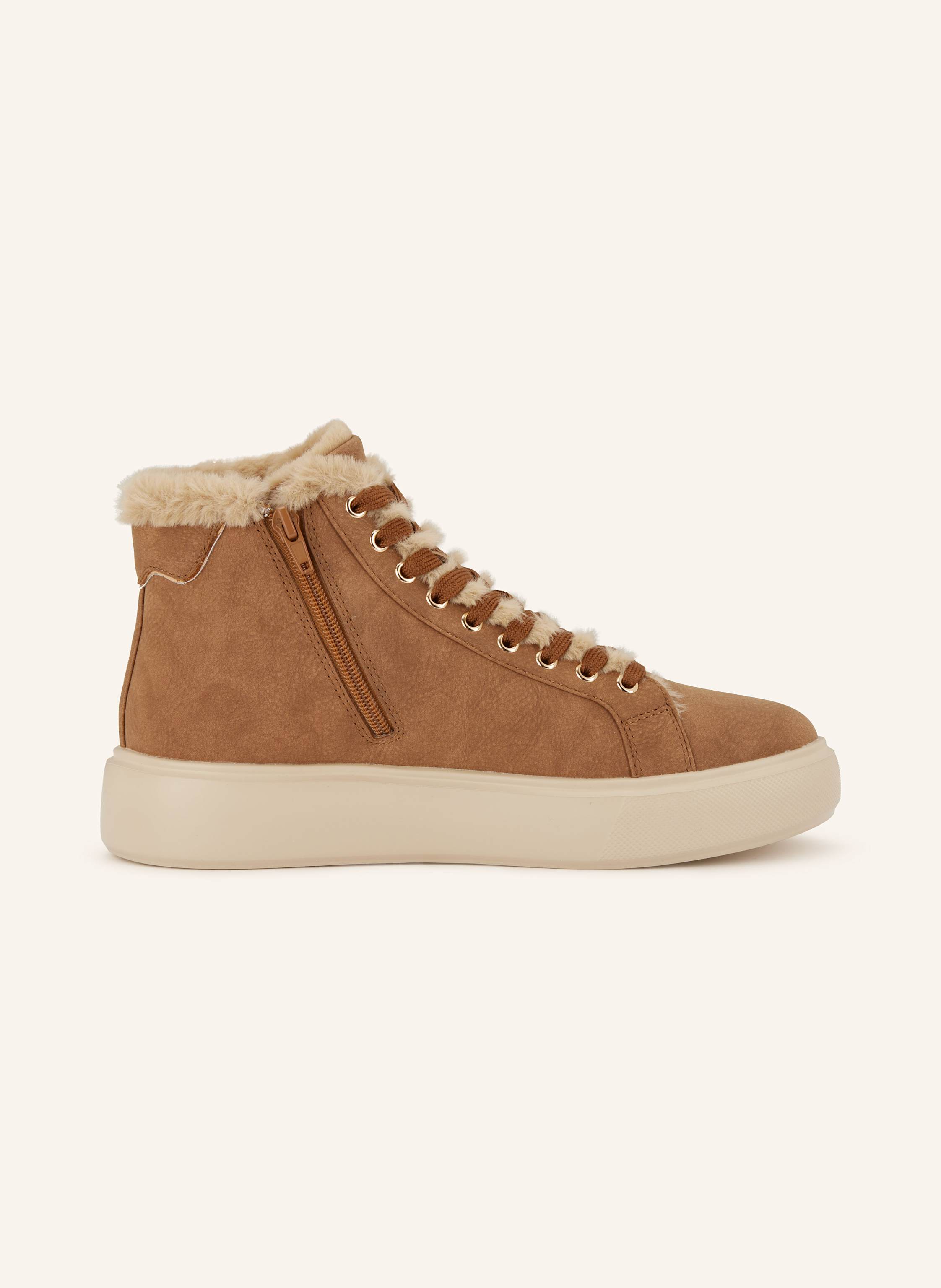 Thumbnail - Blauer Hightop-Sneaker braun