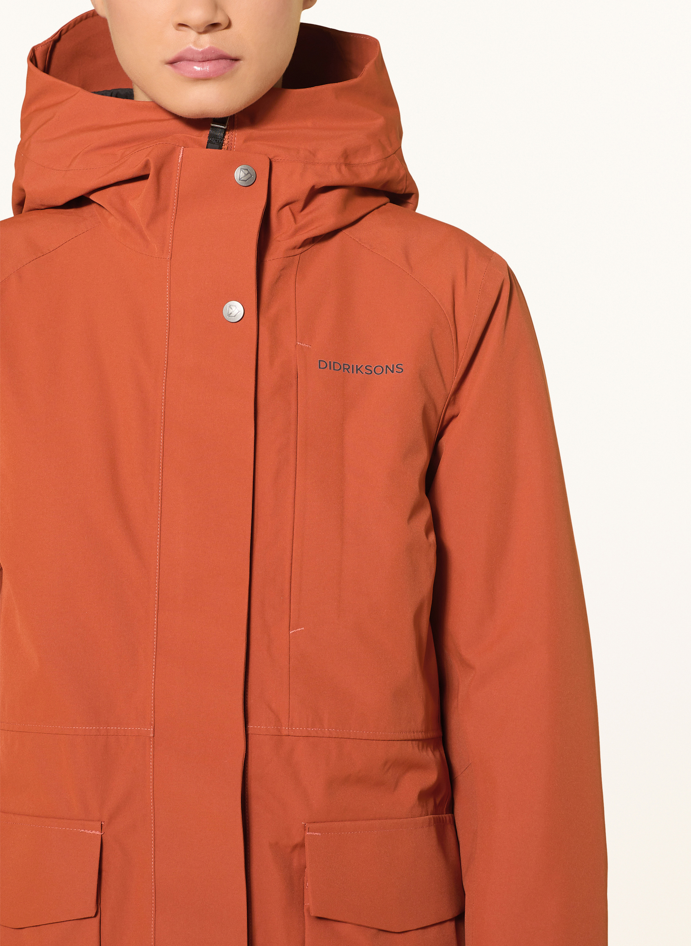 Thumbnail - Didriksons Parka Harriet orange