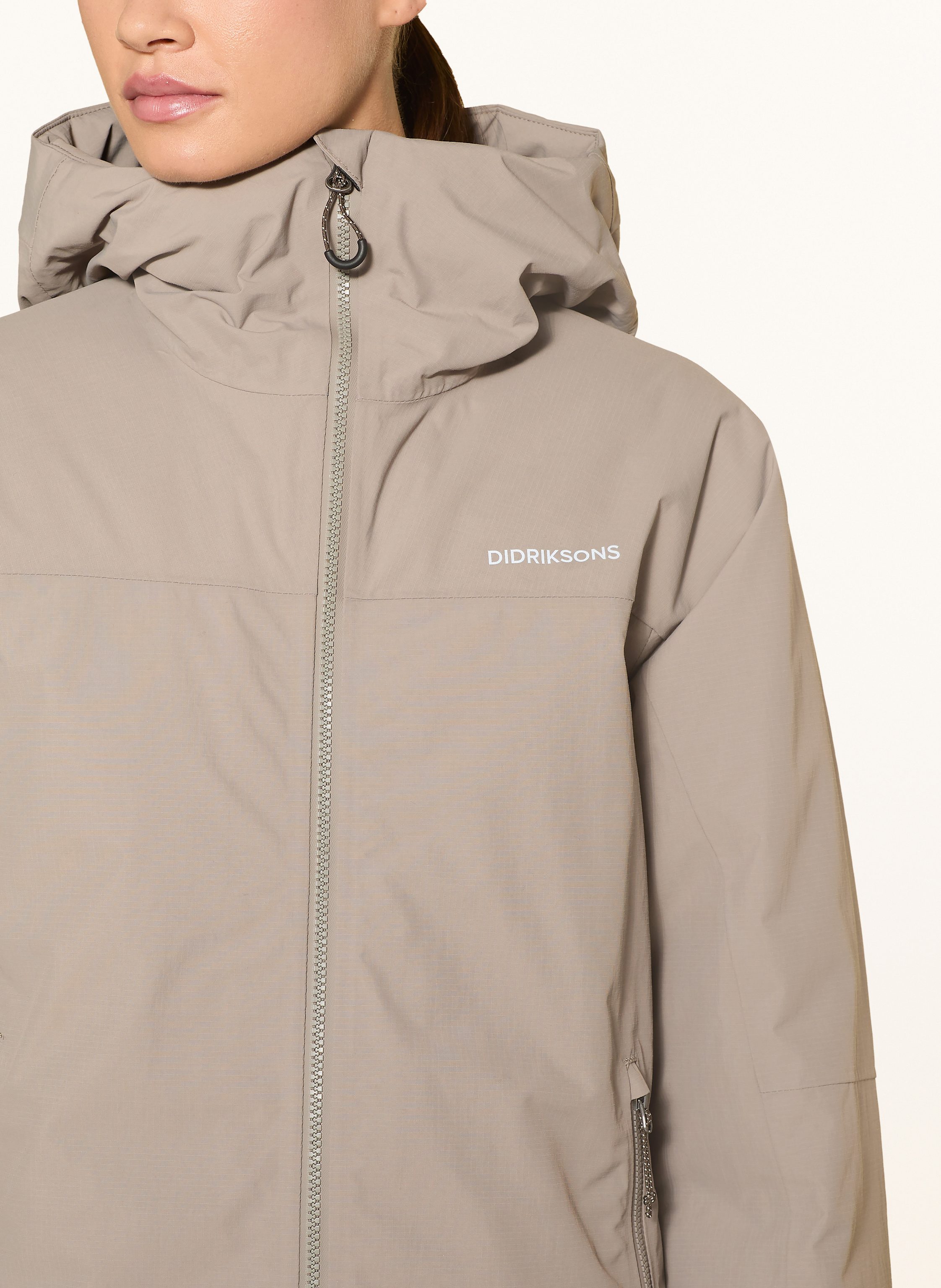 Thumbnail - Didriksons Parka Marget beige
