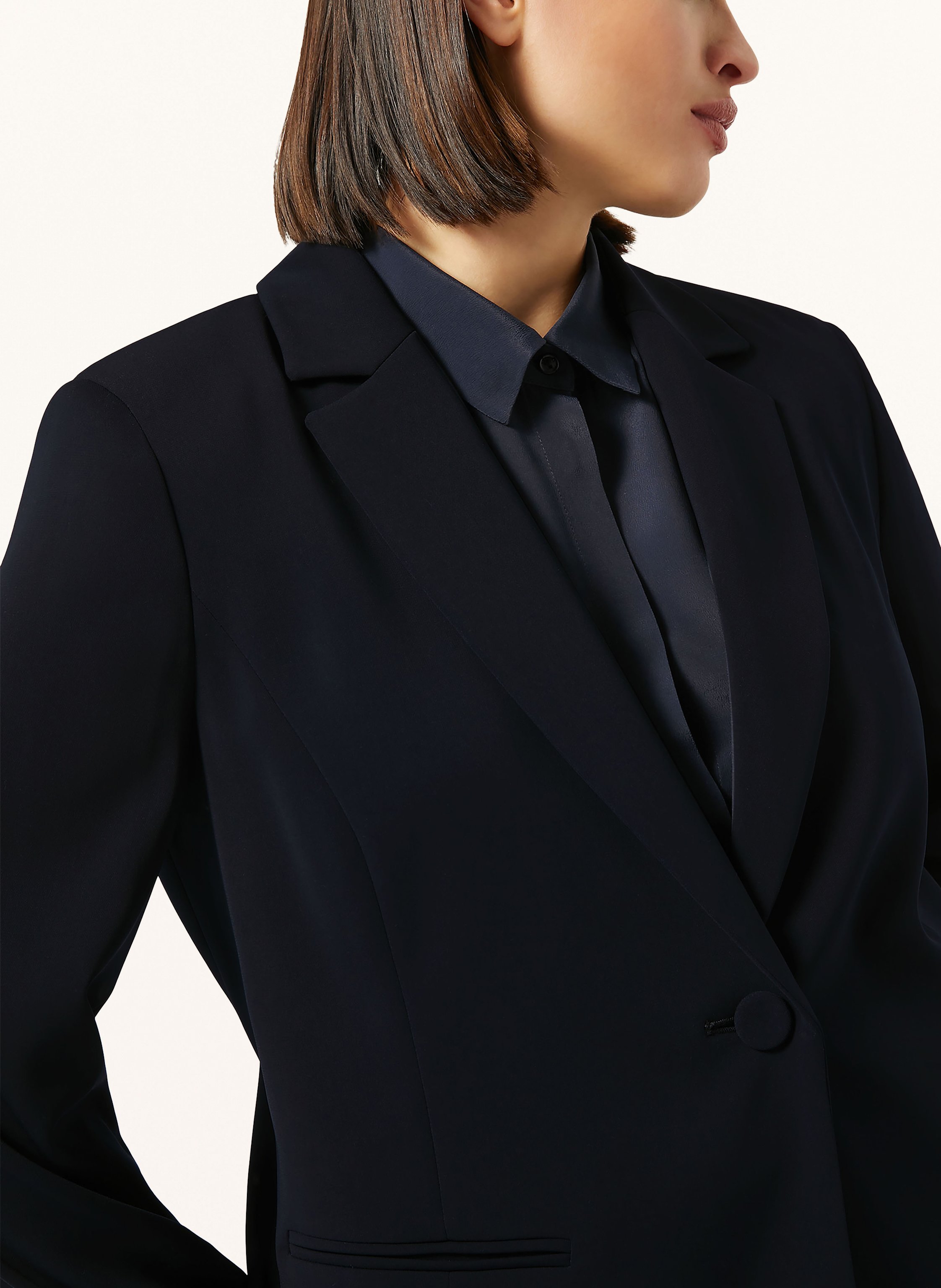 Thumbnail - Persona Marina Rinaldi Blazer Crema blau