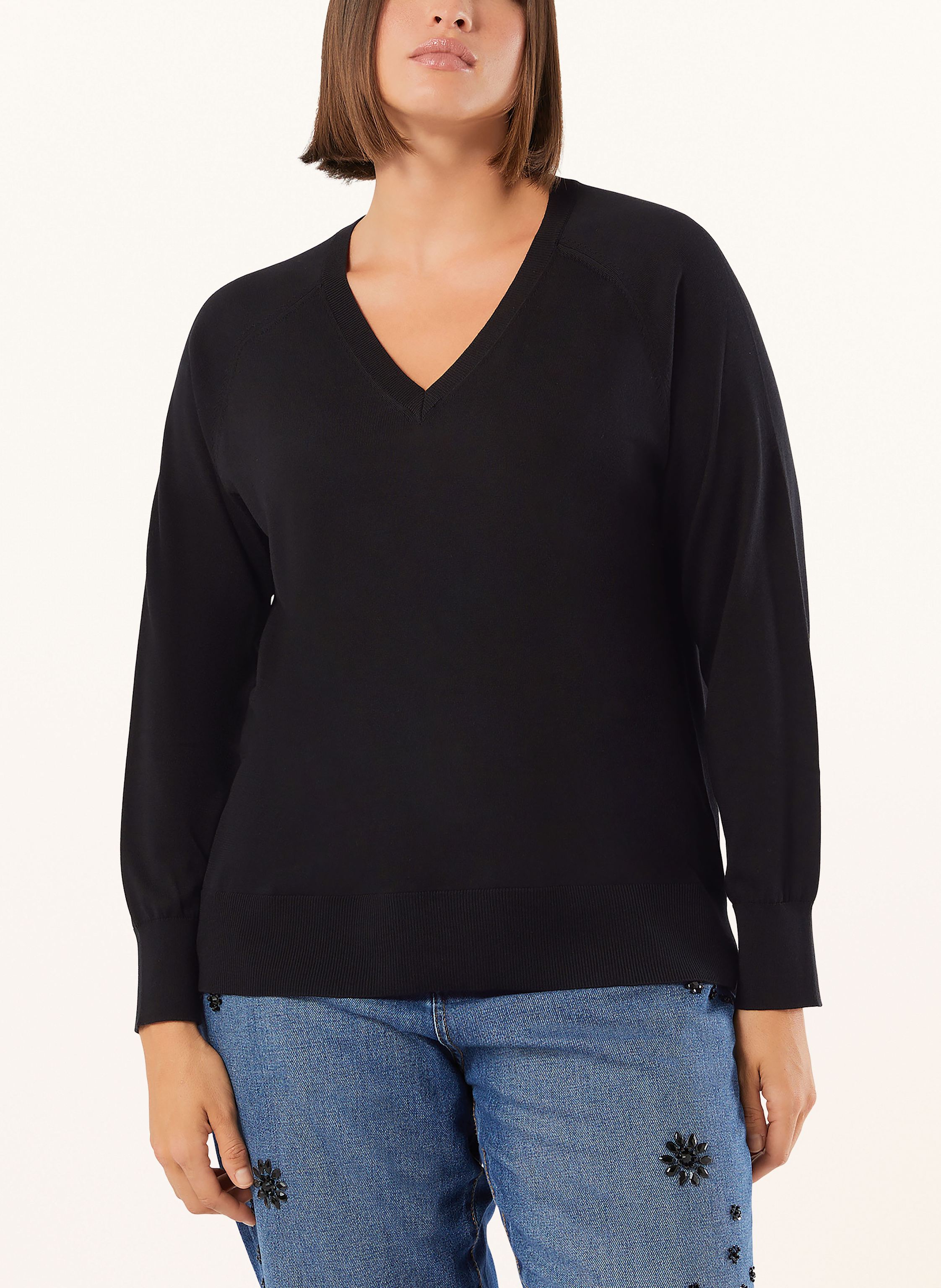 Thumbnail - Marina Rinaldi Pullover Rita schwarz