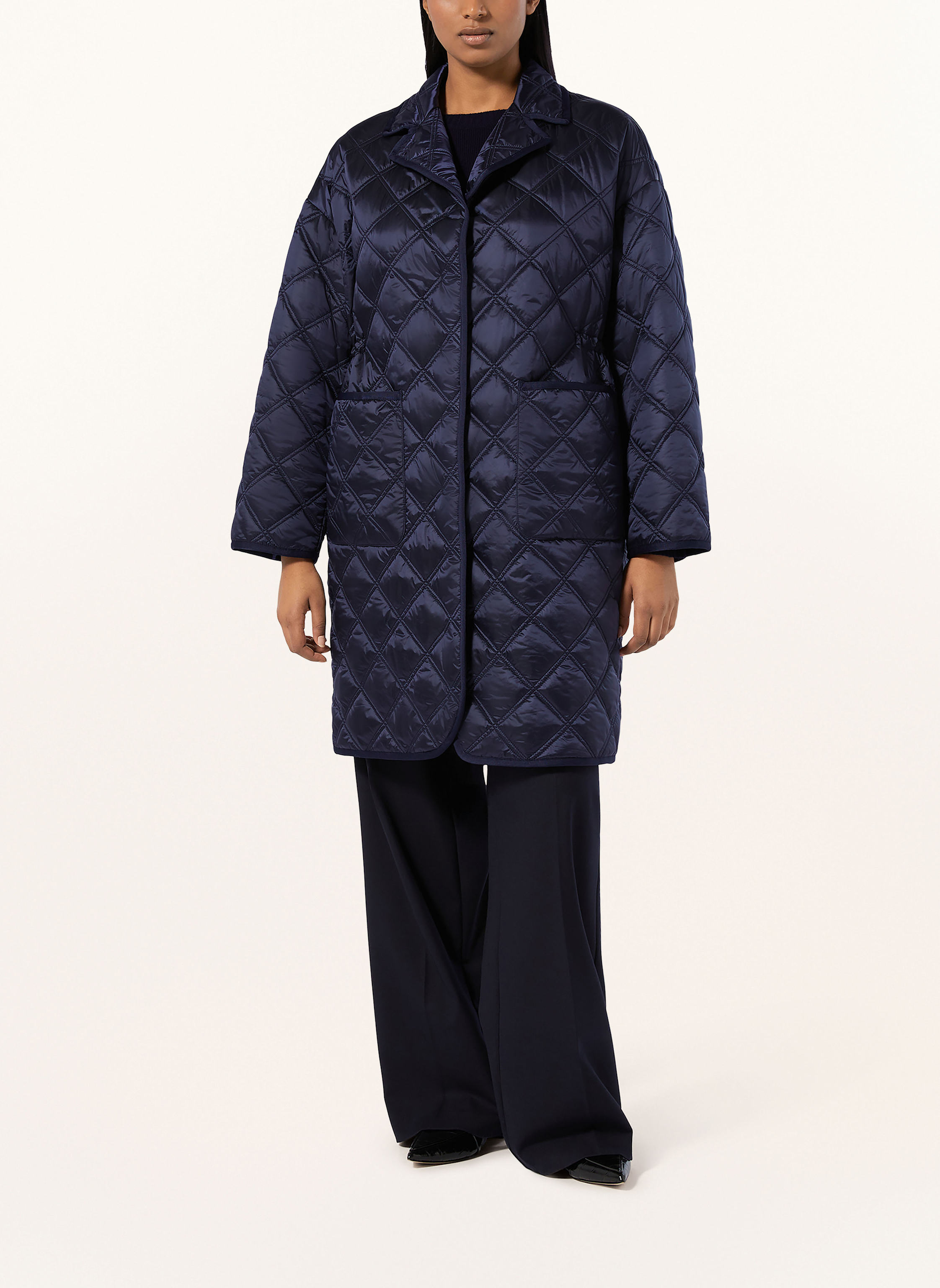 Thumbnail - Marina Rinaldi Steppmantel Preston blau