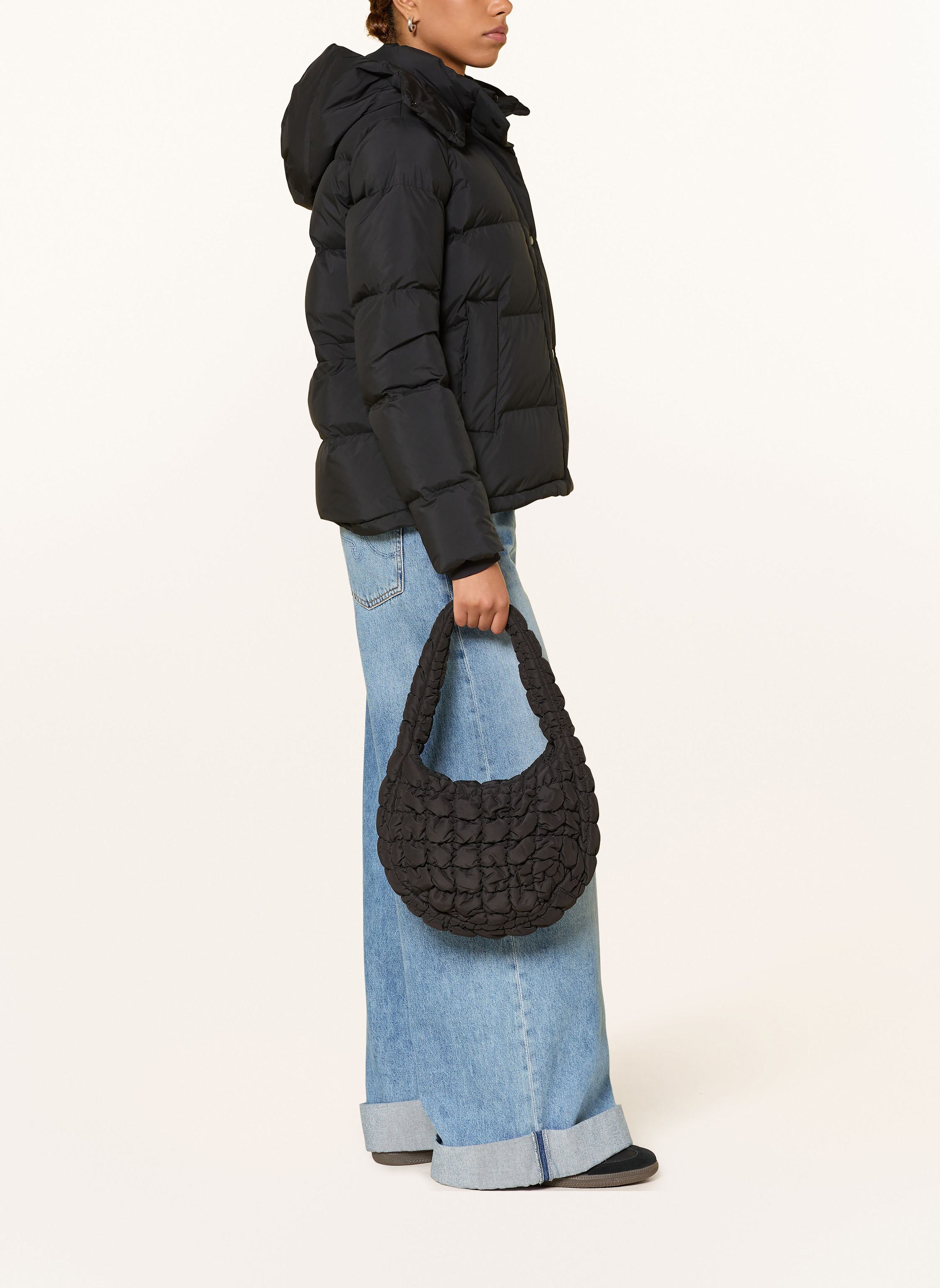 Thumbnail - Lululemon Daunenjacke Wunder Mit Abnehmbarer Kapuze schwarz