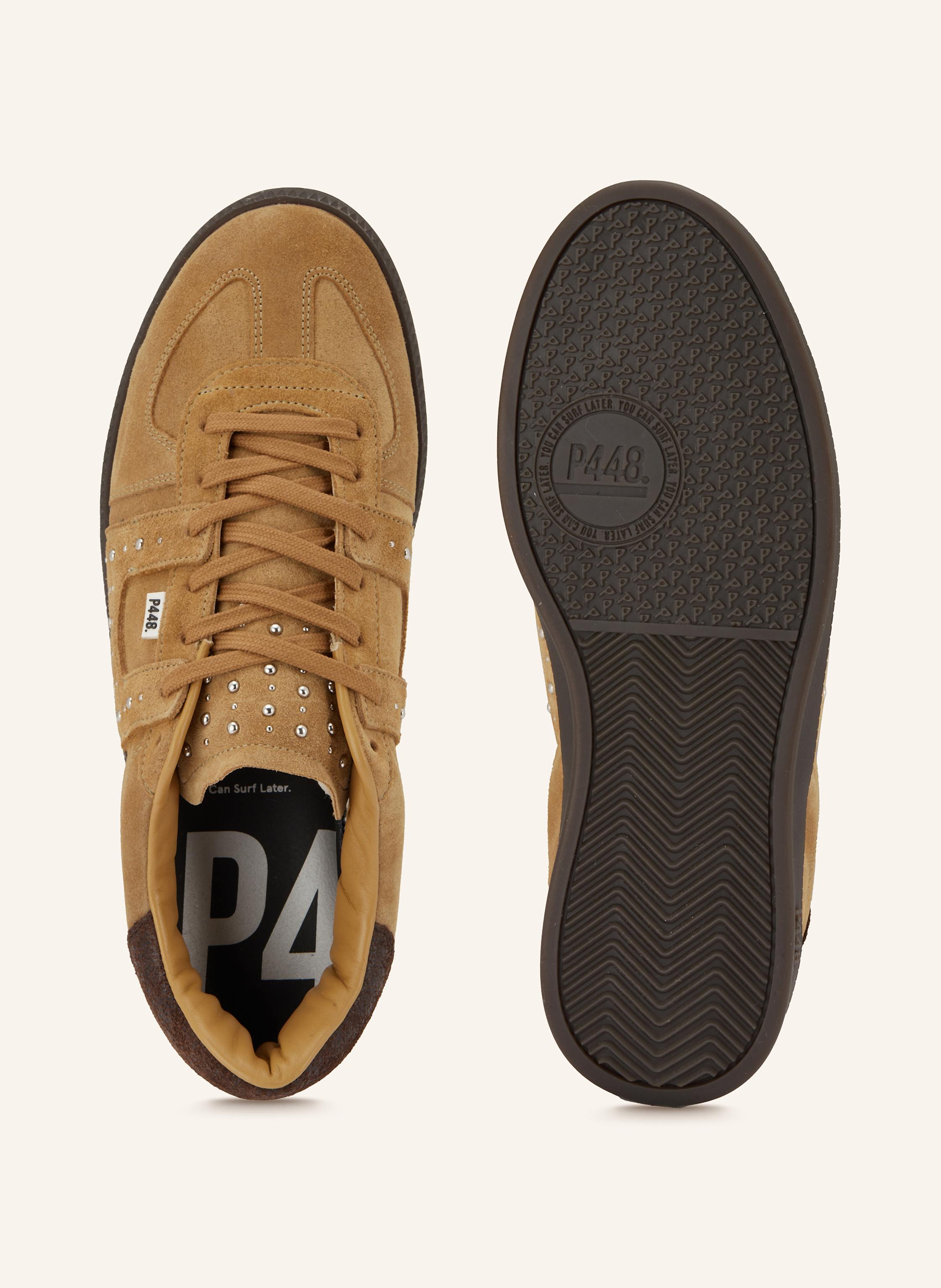 Thumbnail - p448 Sneaker Monza Mit Nieten beige