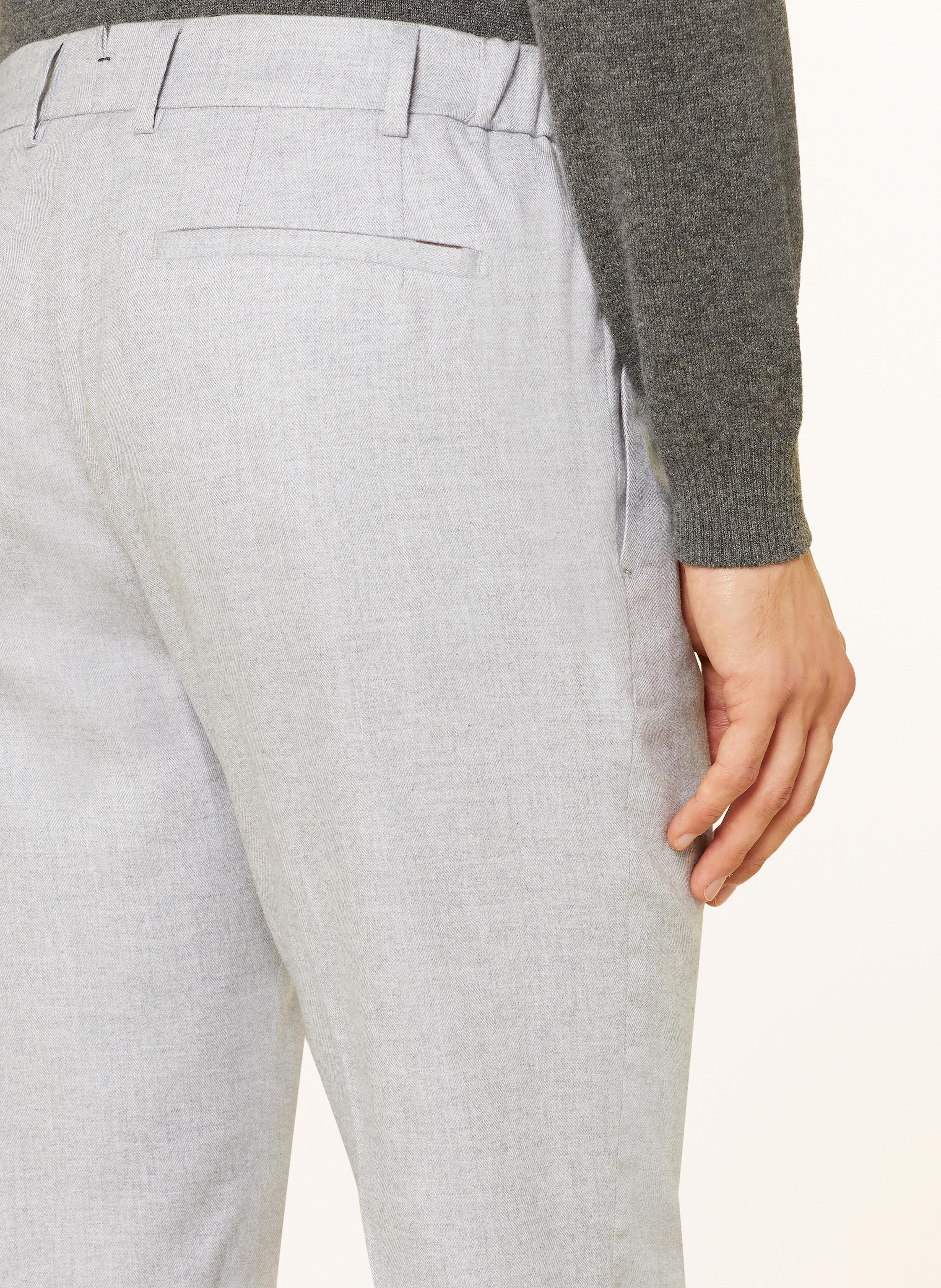 Thumbnail - Berwich Chino Xretro The Travel Fit grau