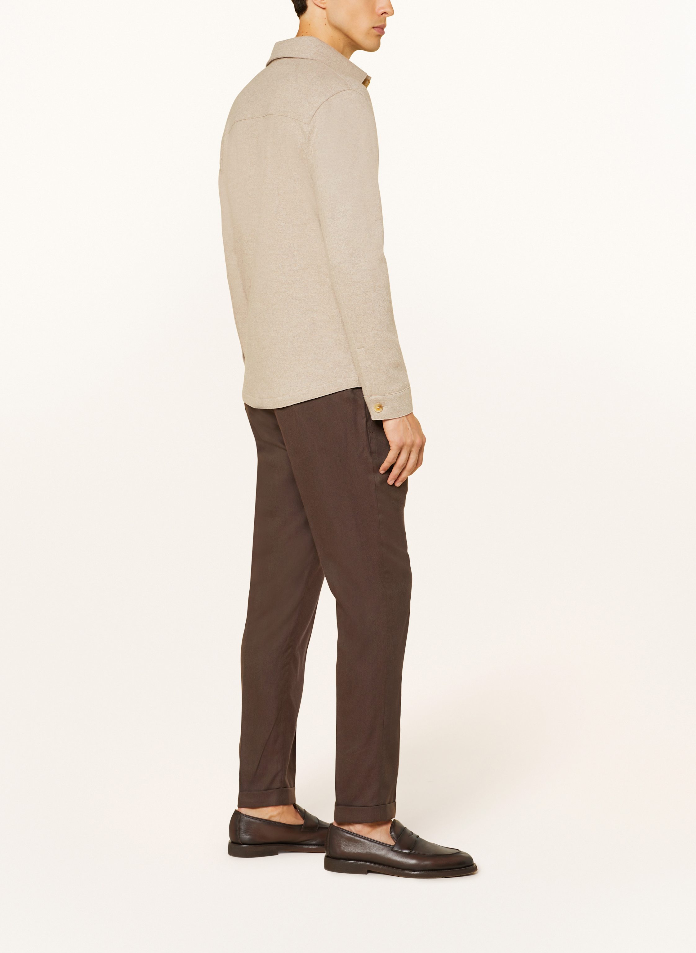 Thumbnail - Berwich Chino Xretro The Travel Fit braun