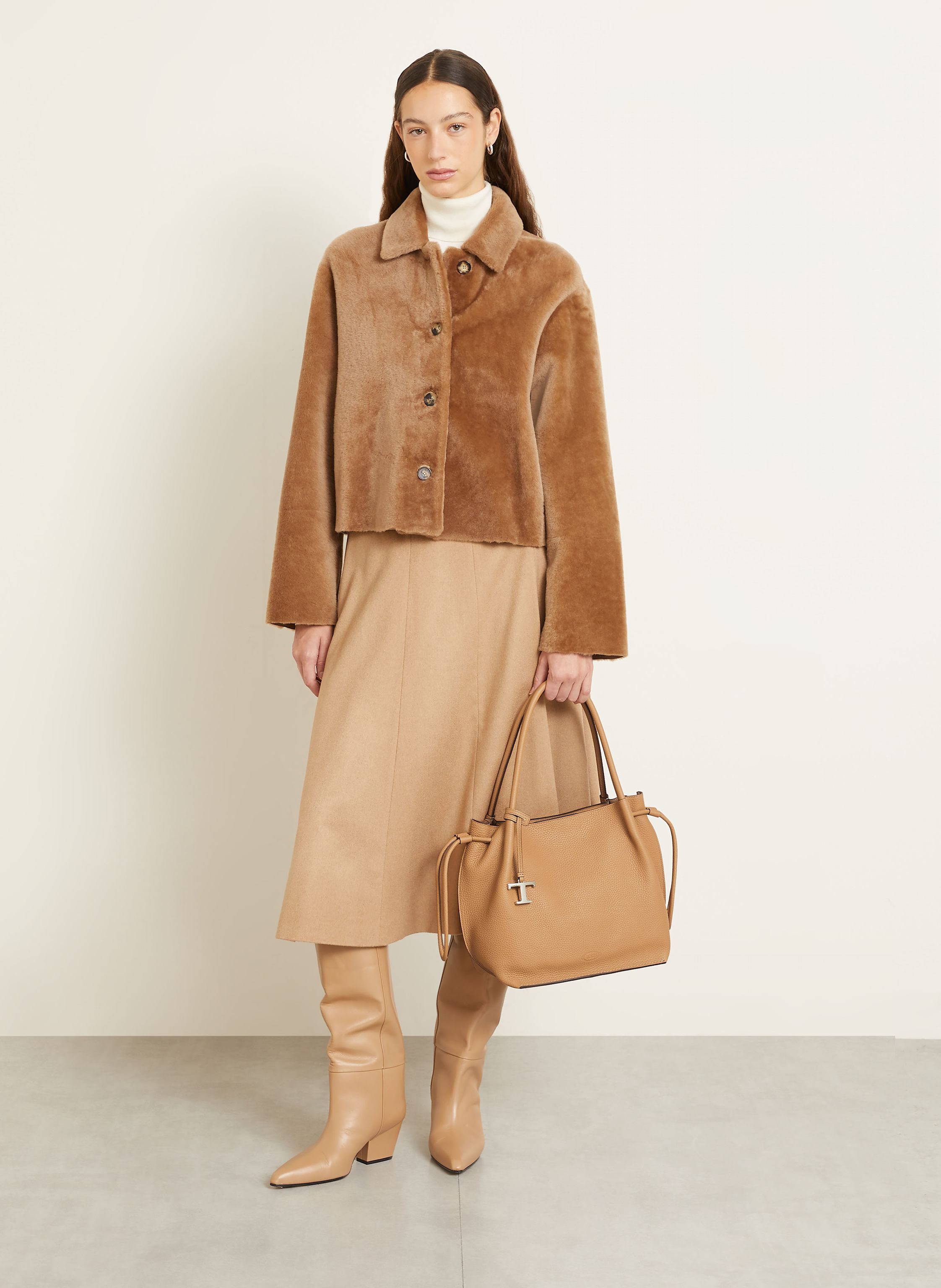 Thumbnail - Tod's Shopper beige