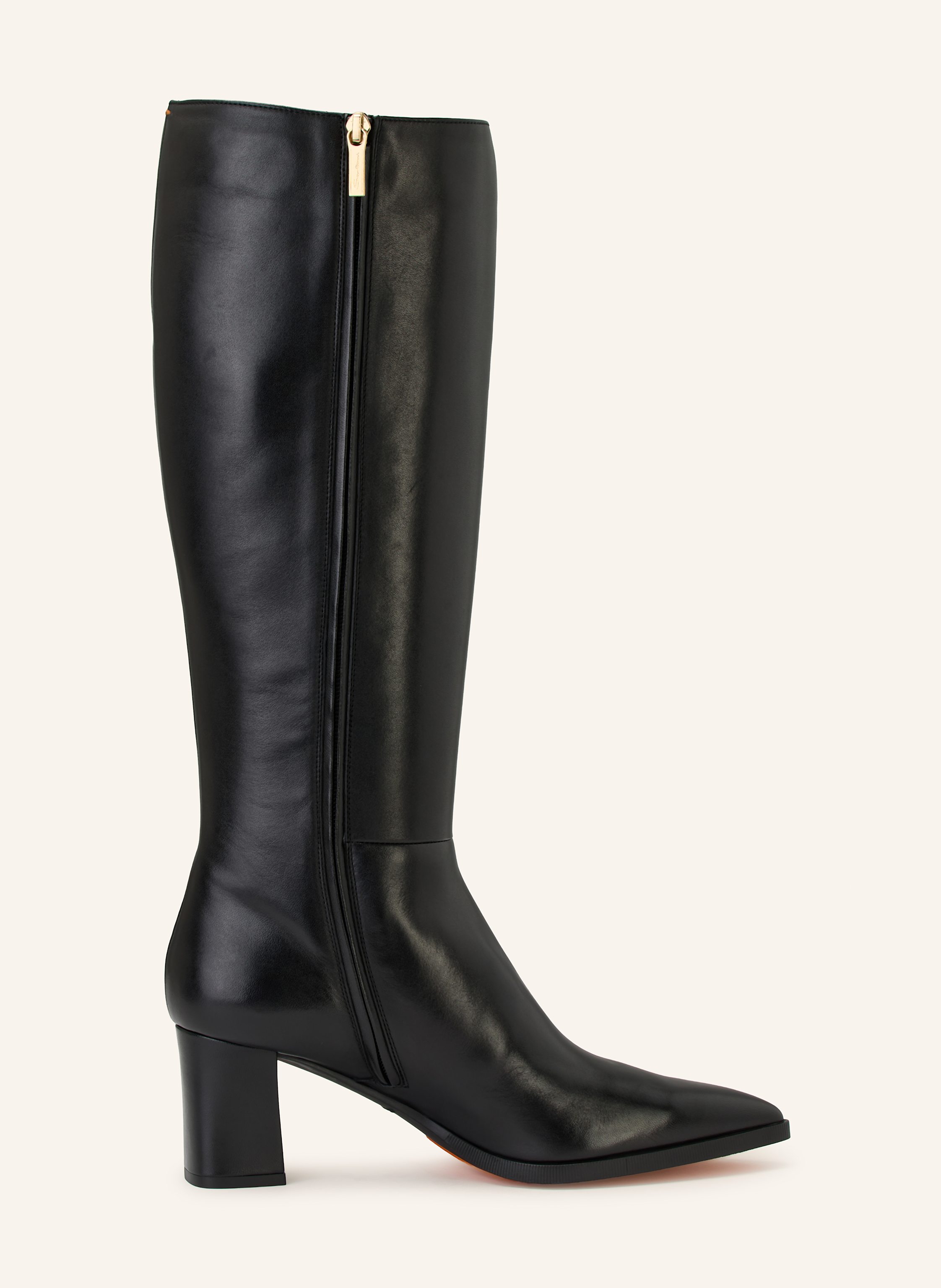 Thumbnail - Santoni Stiefel Dyan schwarz
