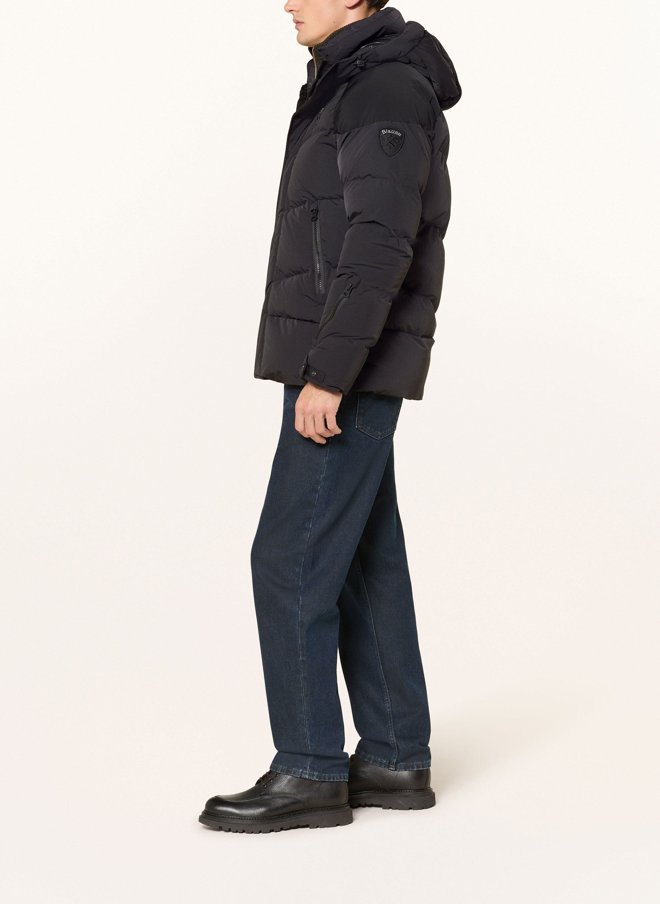 Thumbnail - Blauer Steppjacke Crown Mit Dupont™ Sorona®-Isolierung schwarz