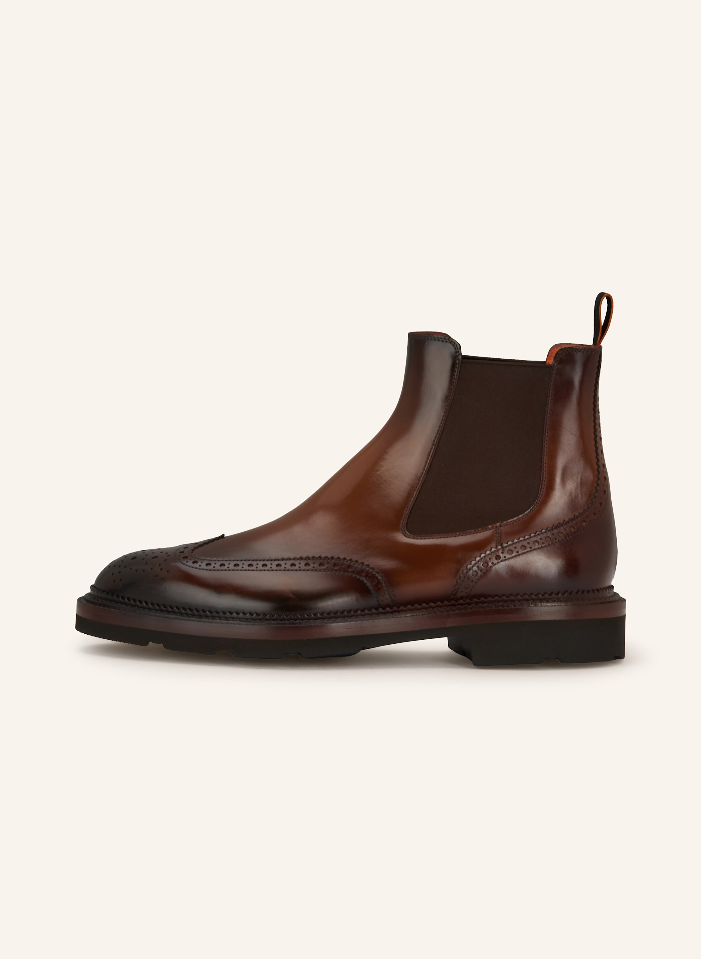 Thumbnail - Santoni Chelsea-Boots Kalamaboot braun