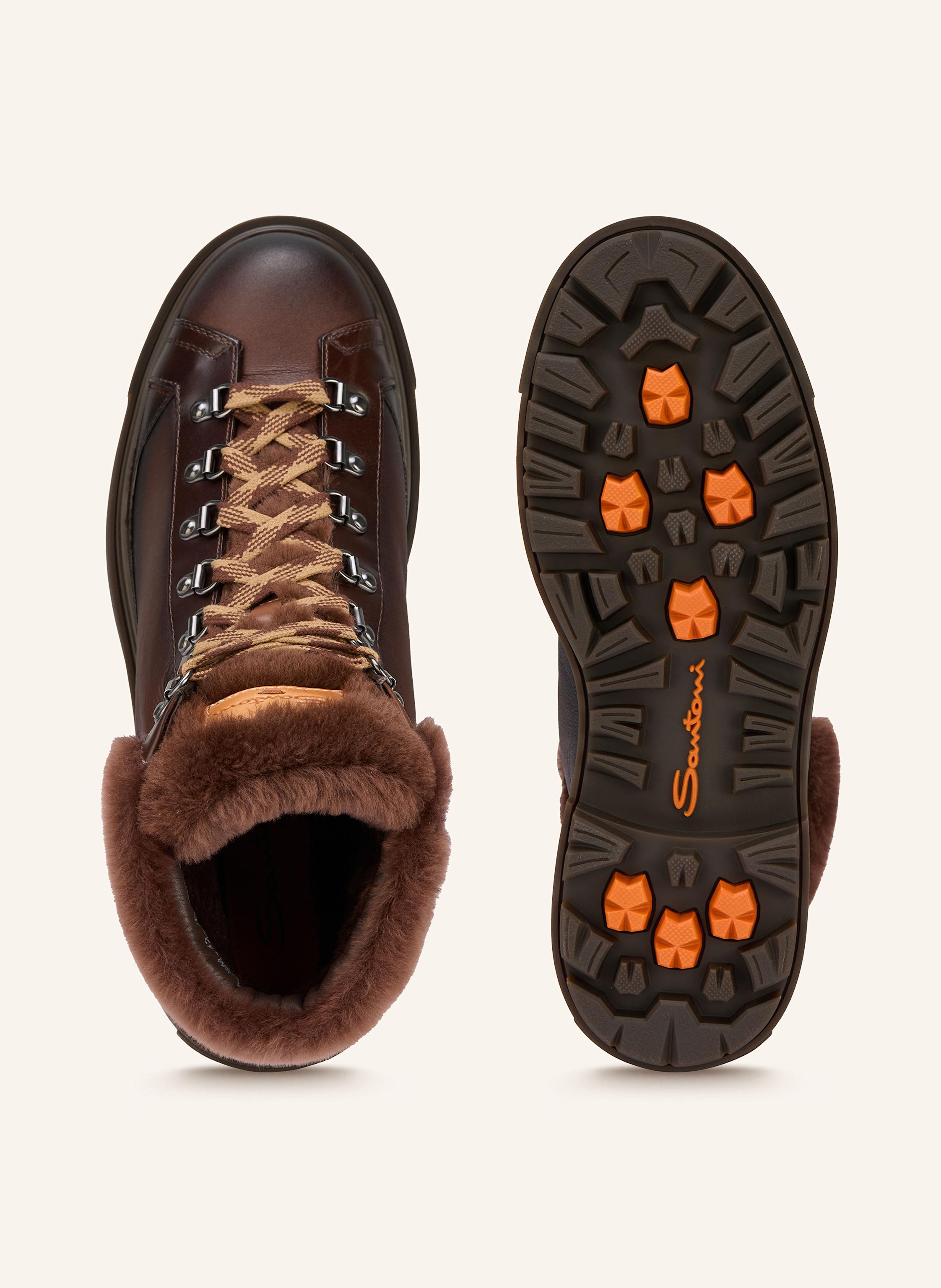 Thumbnail - Santoni Schnürboots Farcry braun