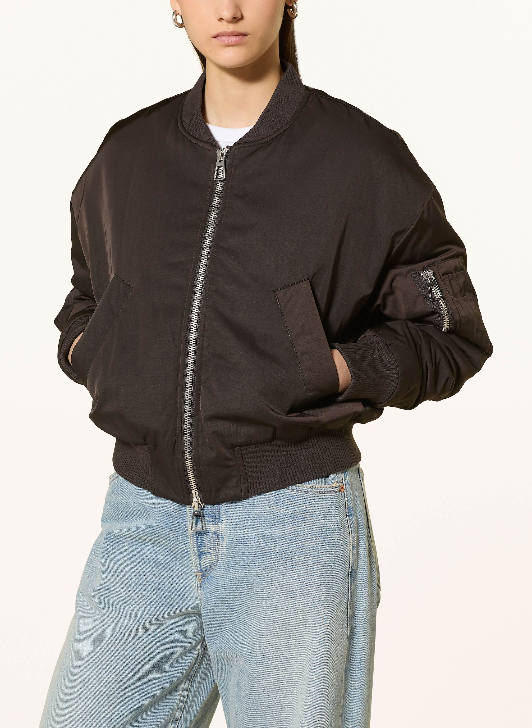 Thumbnail - Mrs & Hugs Blouson braun