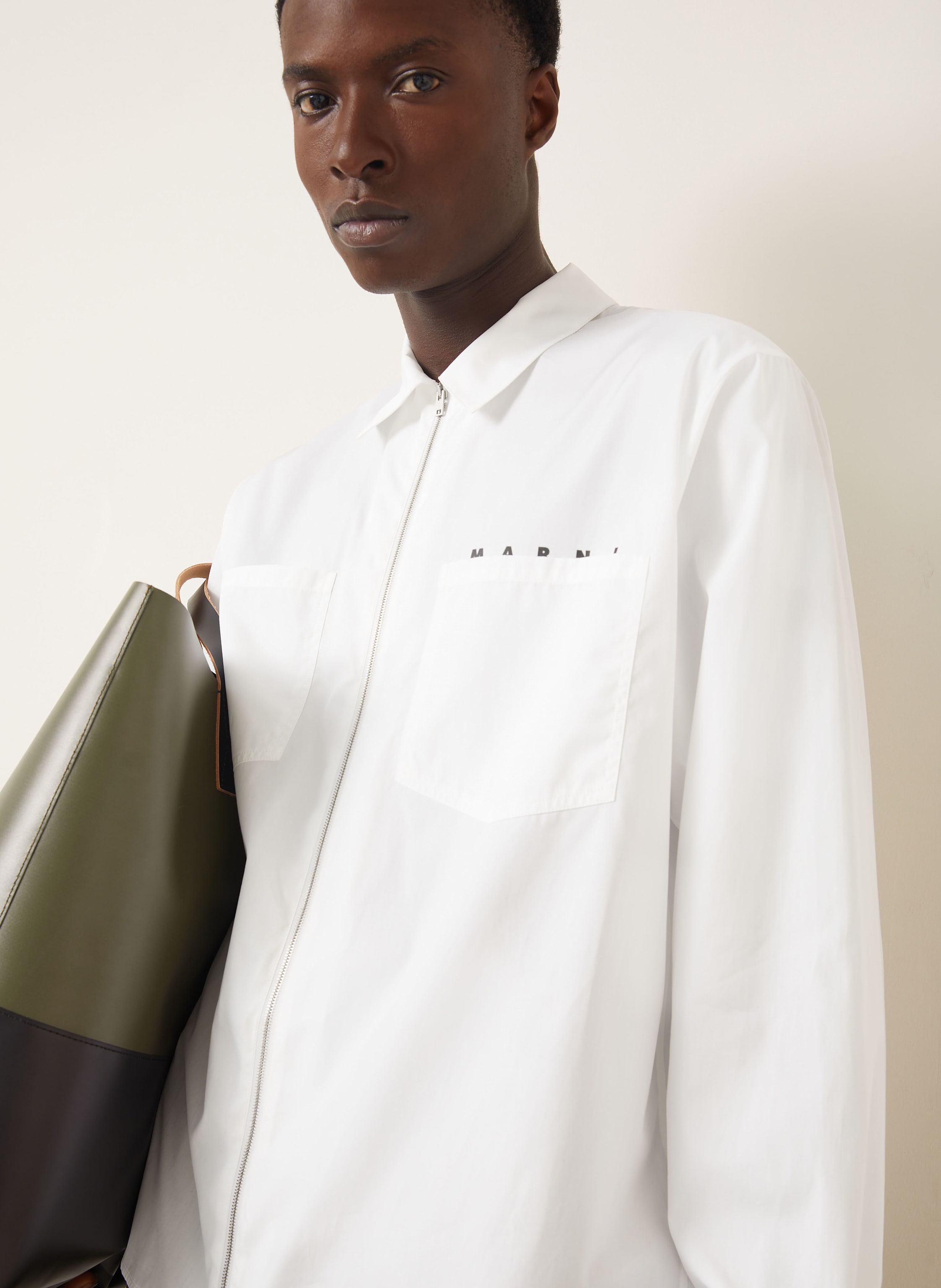 Thumbnail - Marni Hemd Comfort Fit weiss