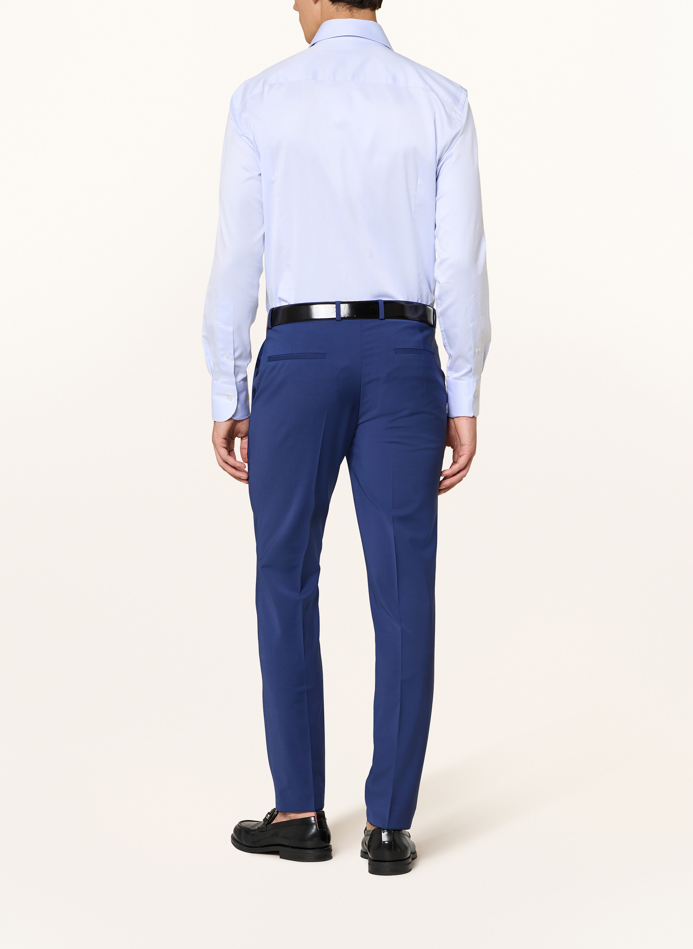 Thumbnail - Hugo Anzughose Hesten Slim Fit blau