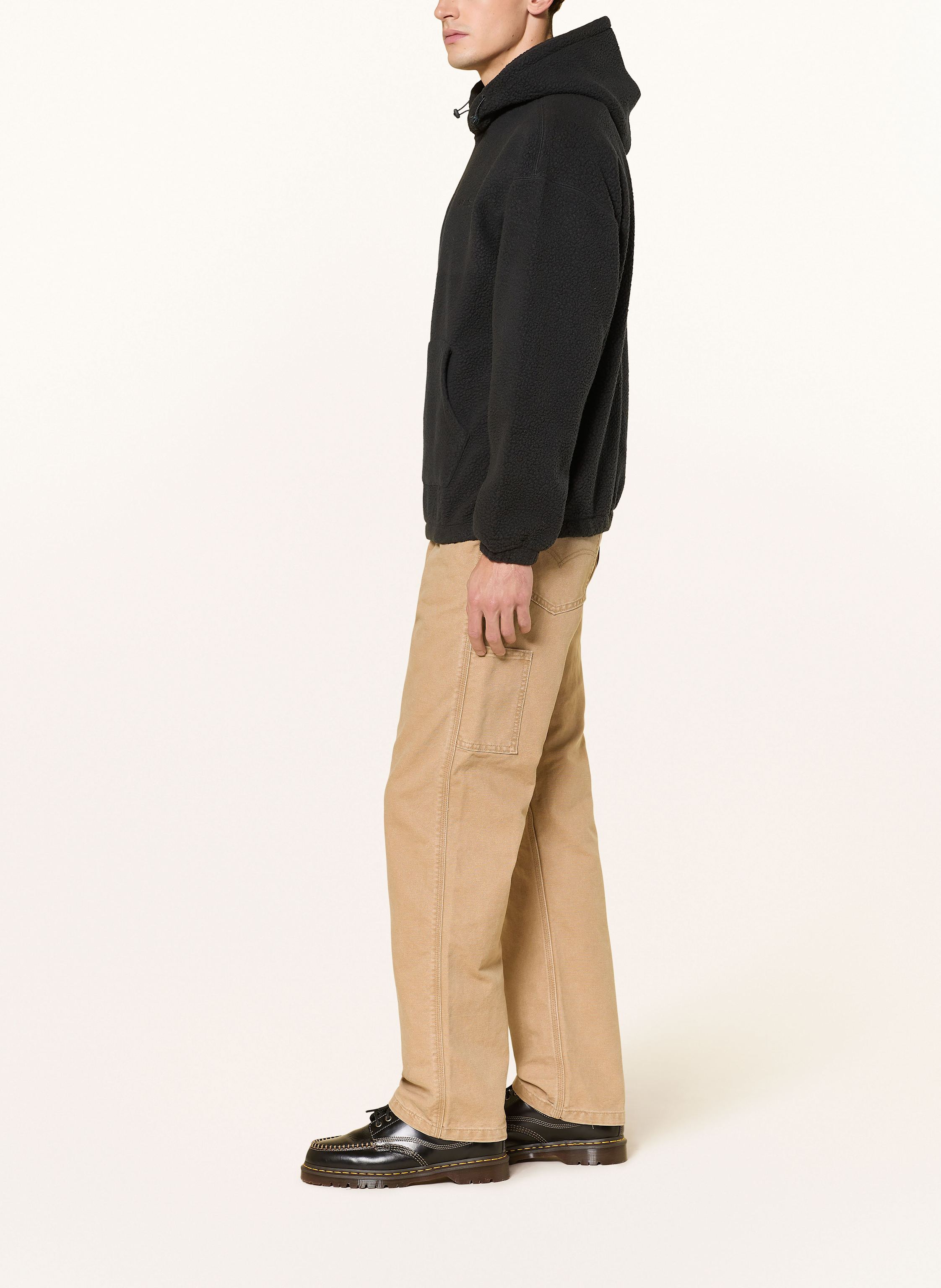 Thumbnail - Levi's® Fleece-Hoodie schwarz