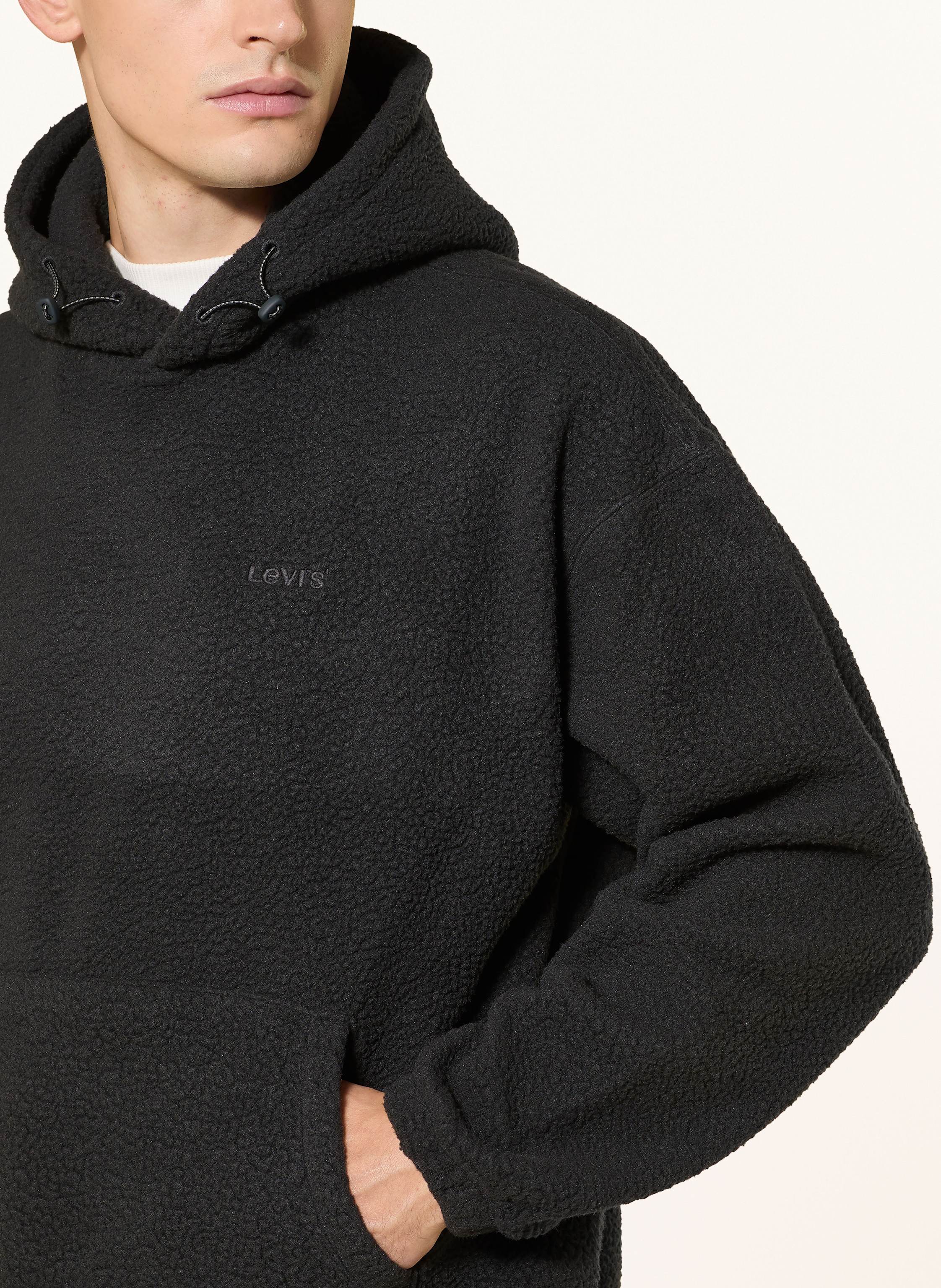 Thumbnail - Levi's® Fleece-Hoodie schwarz