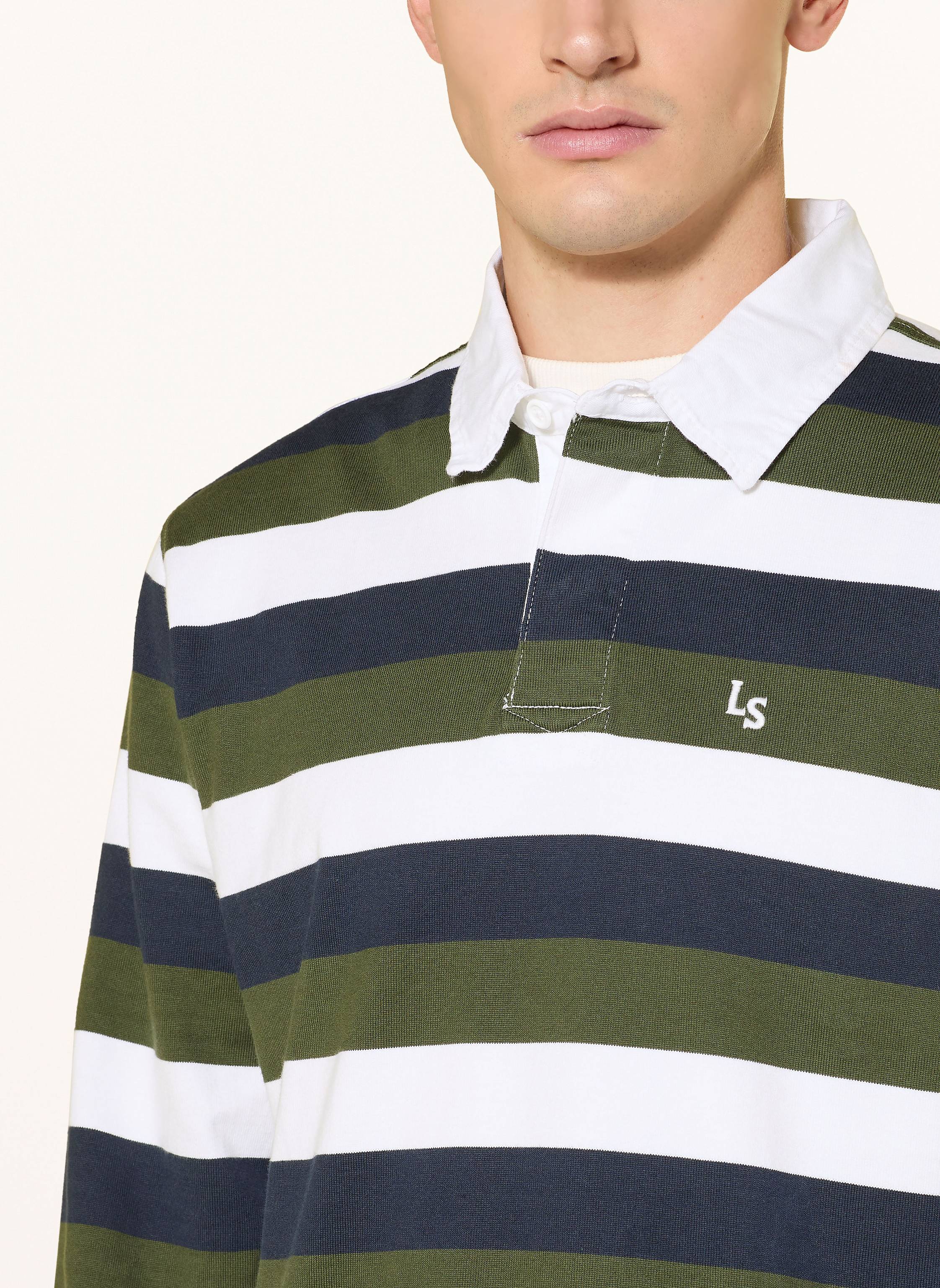 Thumbnail - Levi's® Rugbyshirt Union Relaxed Fit gruen