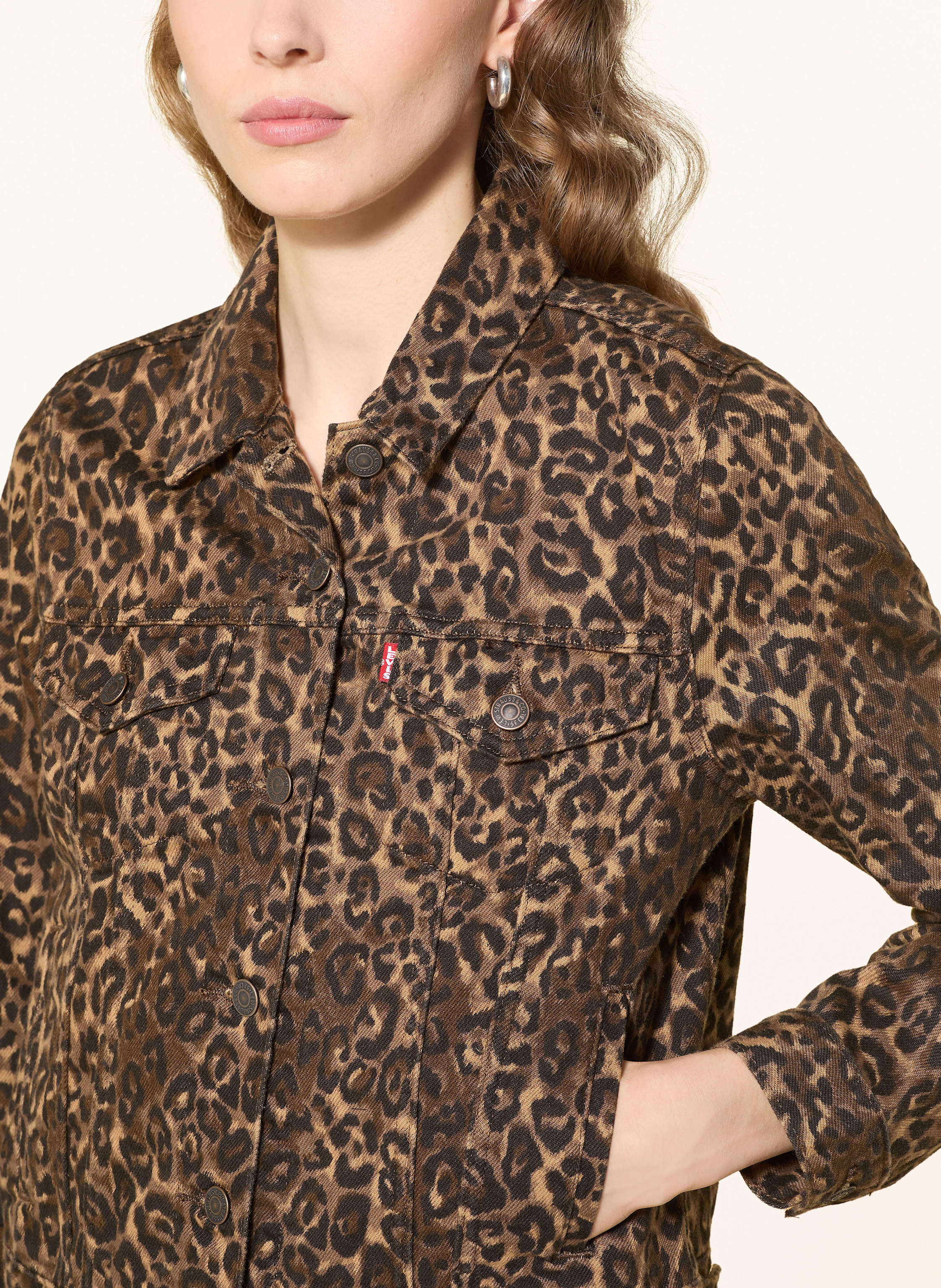 Thumbnail - Levi's® Jeansjacke braun