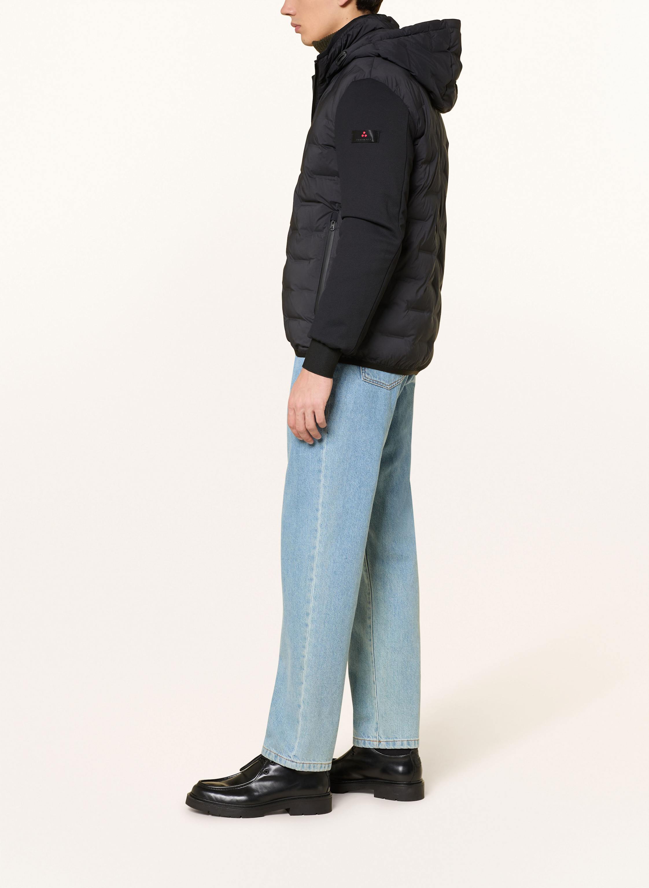 Thumbnail - Peuterey Steppjacke Holzer Im Materialmix schwarz