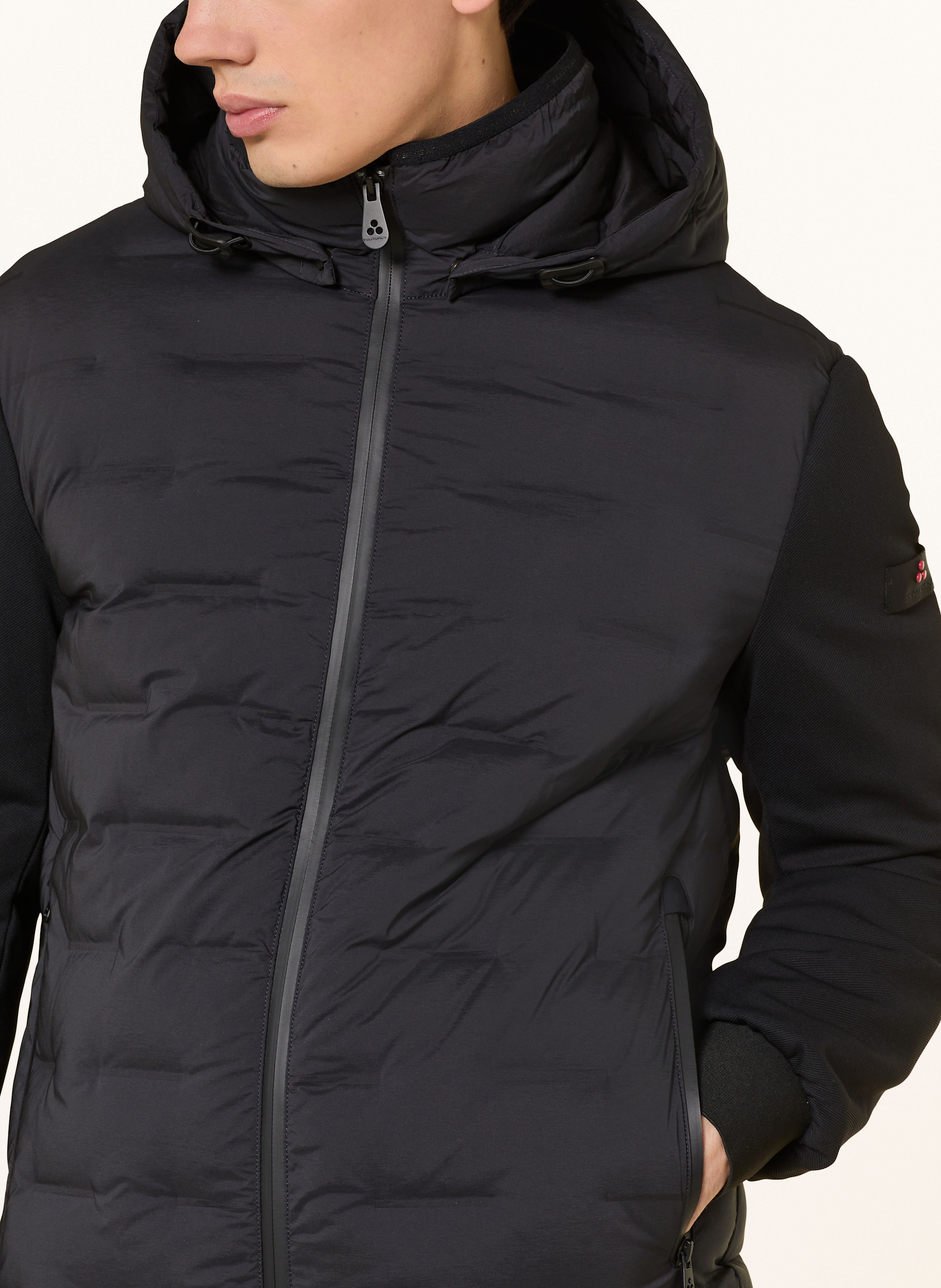 Thumbnail - Peuterey Steppjacke Holzer Im Materialmix schwarz