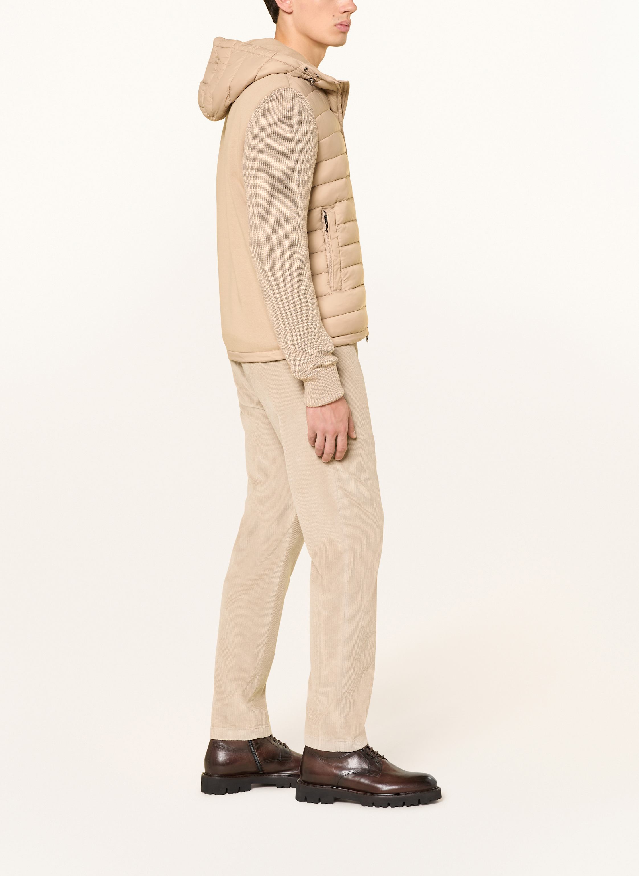 Thumbnail - Colmar Steppjacke Im Materialmix beige